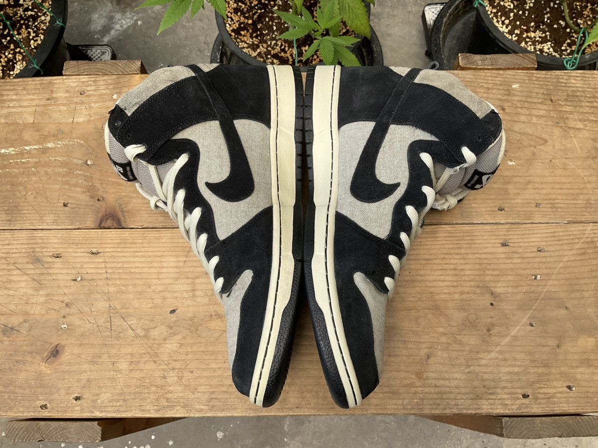Nike 🔥 Nike Dunk High Pro SB Fossil 2010 Size US 12 / EU 45 - 23 Thumbnail