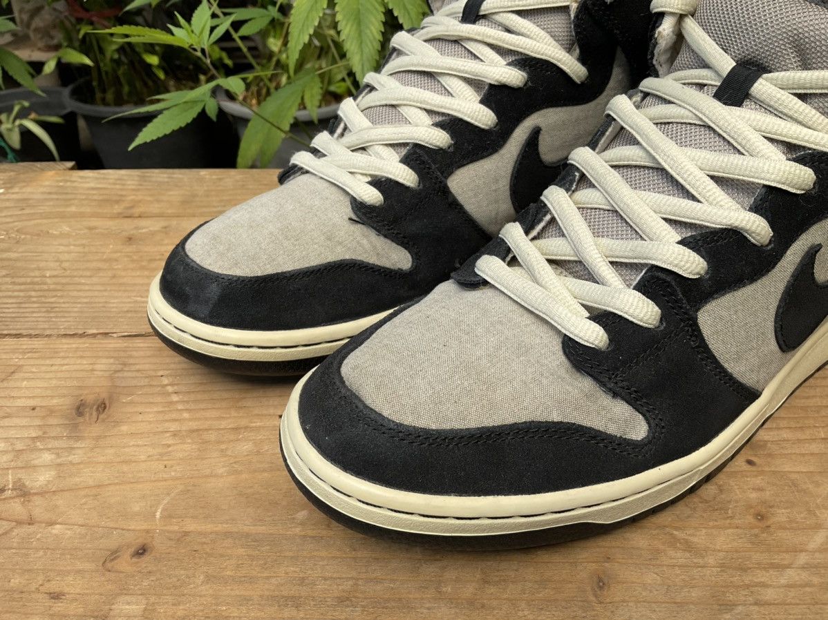 Nike 🔥 Nike Dunk High Pro SB Fossil 2010 Size US 12 / EU 45 - 8 Thumbnail