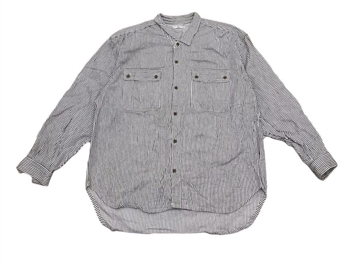 Japan Brand 7e Hickory Stripe Shirt