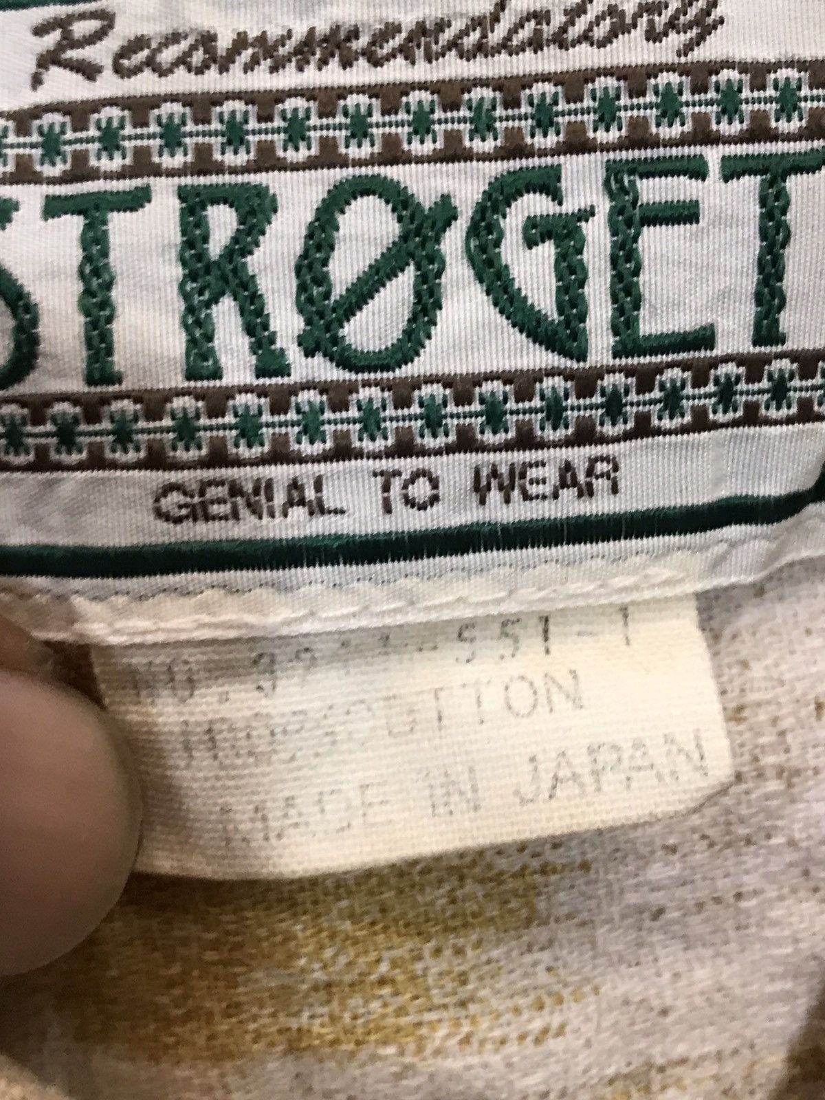 Japanese Brand × Native × Vintage Made In Japan Stoget native Shirt Size US M / EU 48-50 / 2 - 7 Thumbnail
