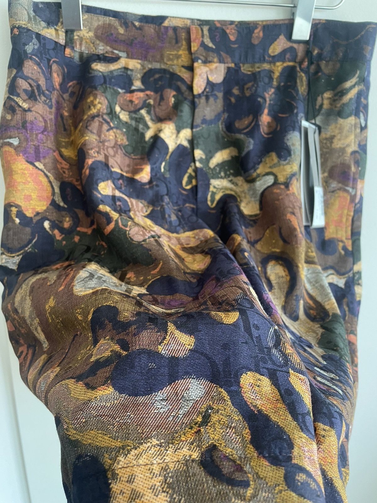 Dior Brand New Limited Edition Runway Dior Oblique Logo Shorts Size US 29 - 18 Thumbnail
