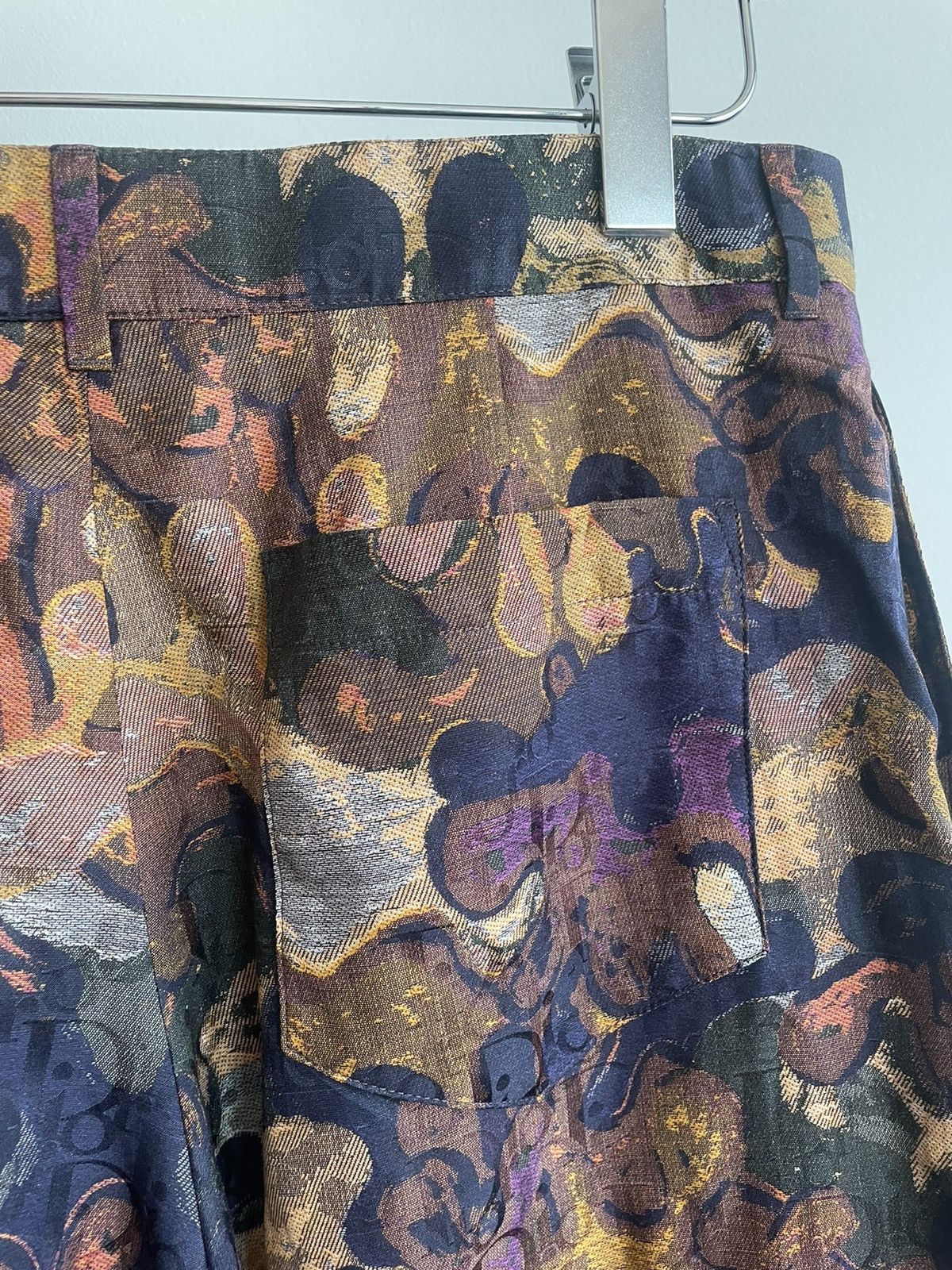 Dior Brand New Limited Edition Runway Dior Oblique Logo Shorts Size US 29 - 16 Thumbnail