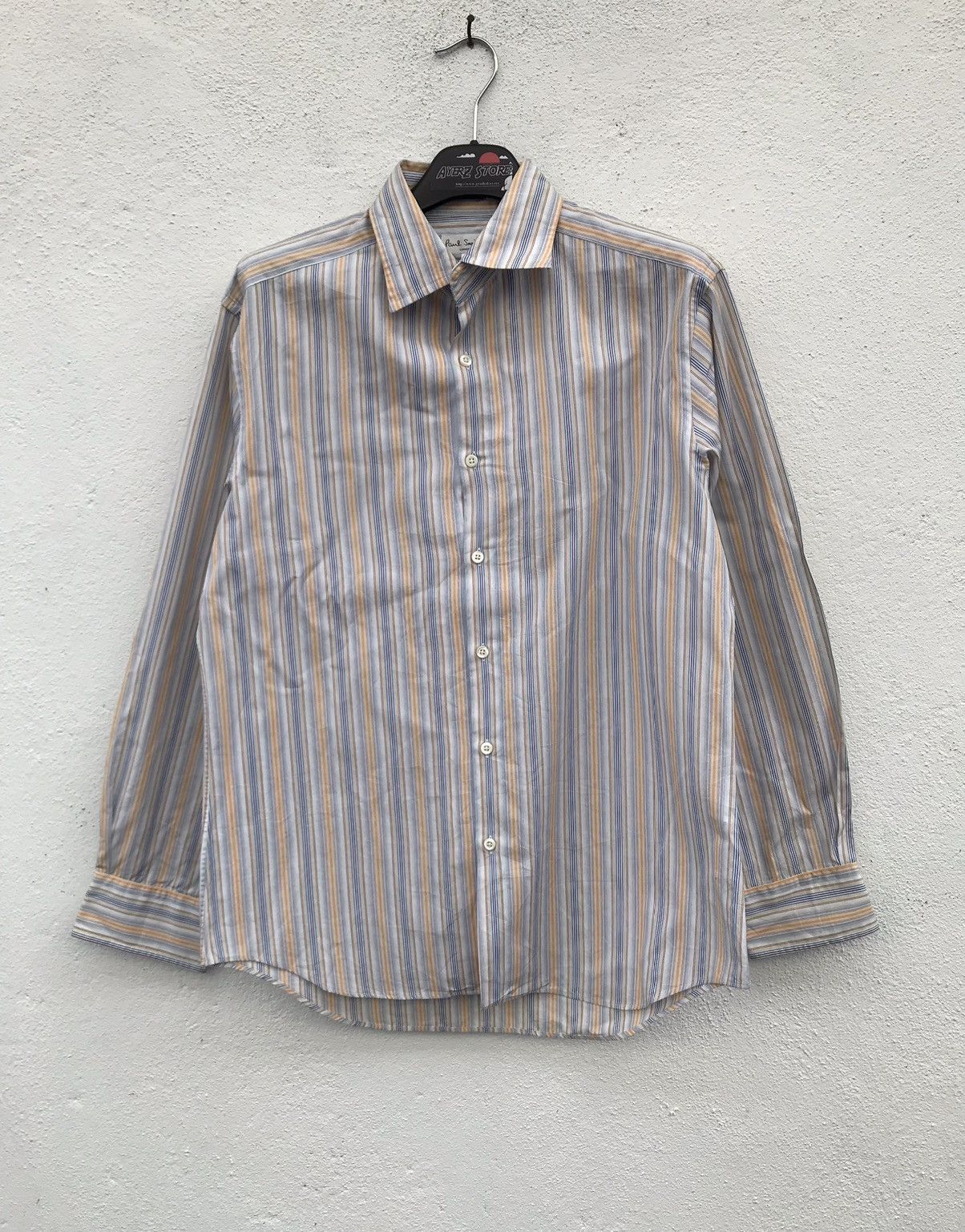 Paul Smith Paul Smith Stripe Button Up Shirts Made In Japan Size US L / EU 52-54 / 3 - 1 Thumbnail