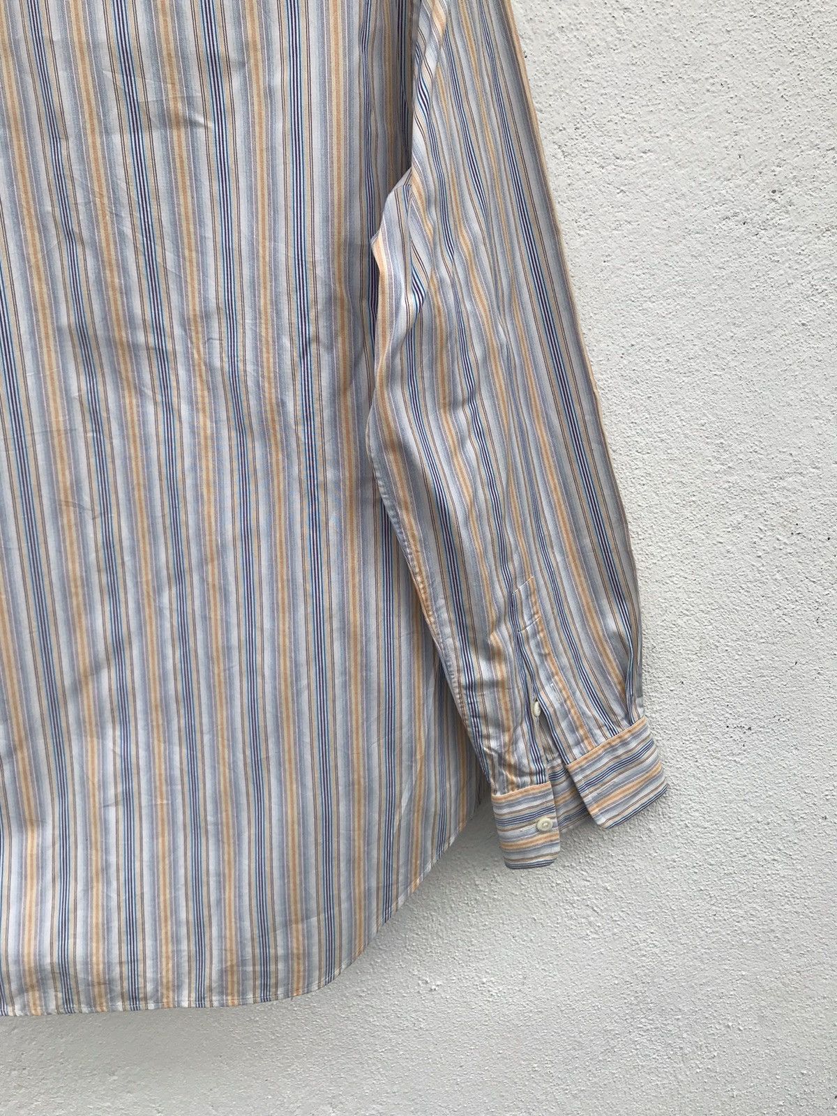 Paul Smith Paul Smith Stripe Button Up Shirts Made In Japan Size US L / EU 52-54 / 3 - 8 Thumbnail