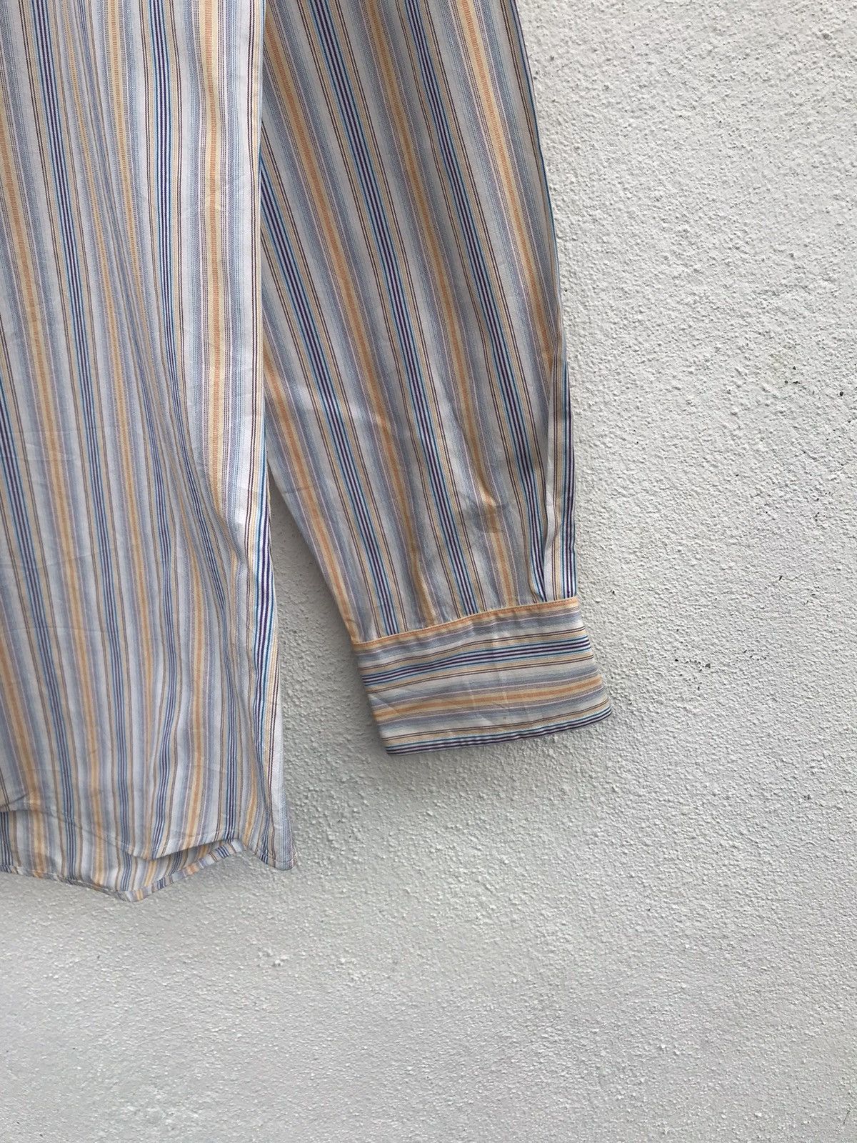 Paul Smith Paul Smith Stripe Button Up Shirts Made In Japan Size US L / EU 52-54 / 3 - 5 Thumbnail