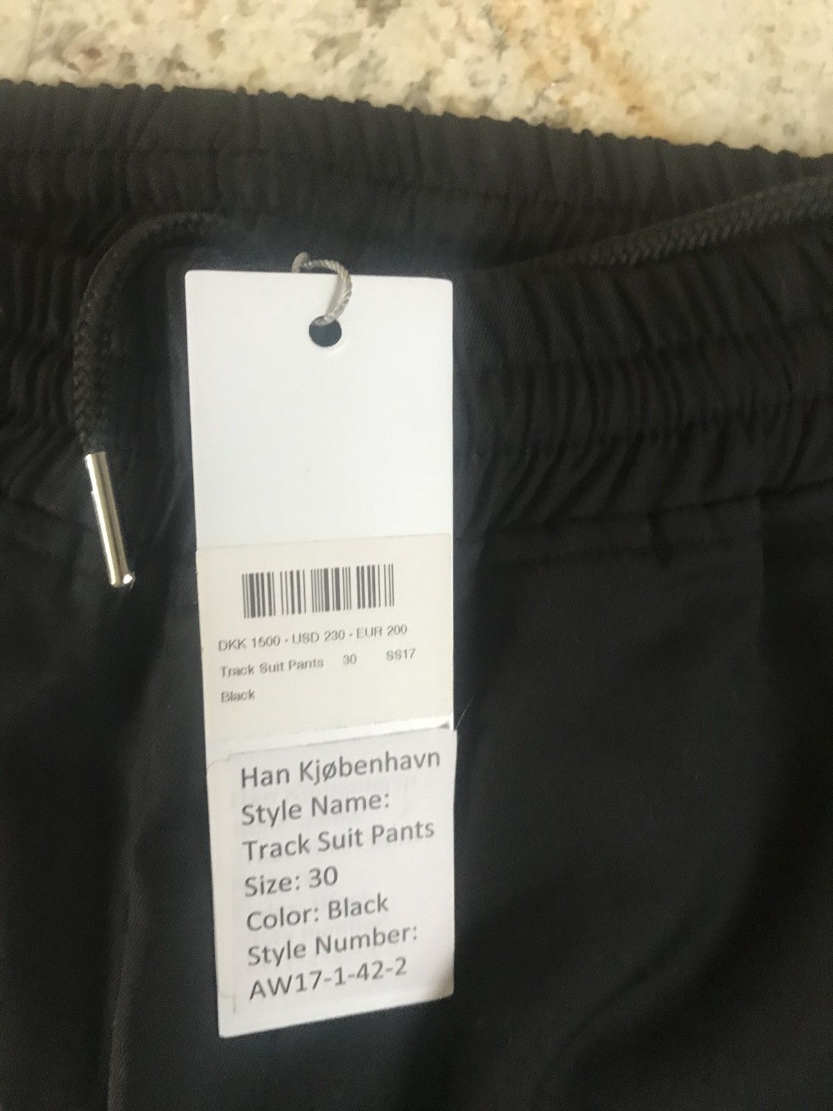 Han Kjobenhavn Casual Black Suit Pants Size US 30 / EU 46 - 6 Thumbnail