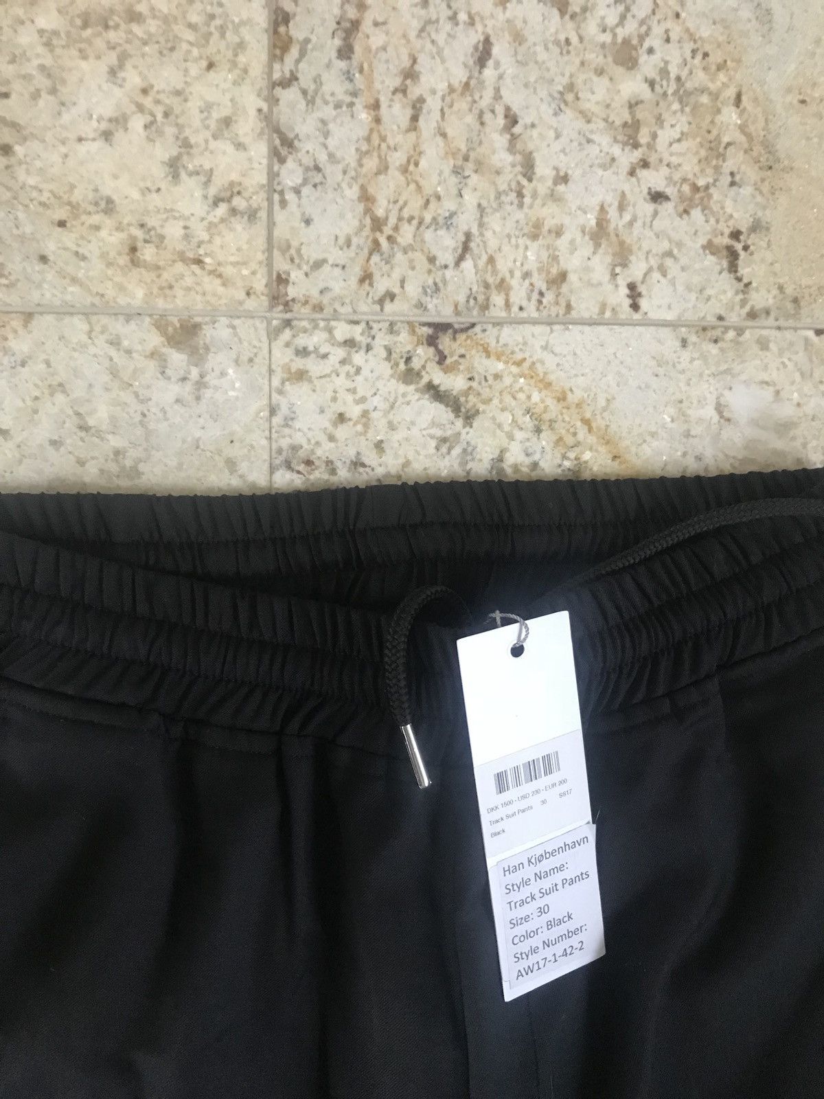 Han Kjobenhavn Casual Black Suit Pants Size US 30 / EU 46 - 4 Thumbnail