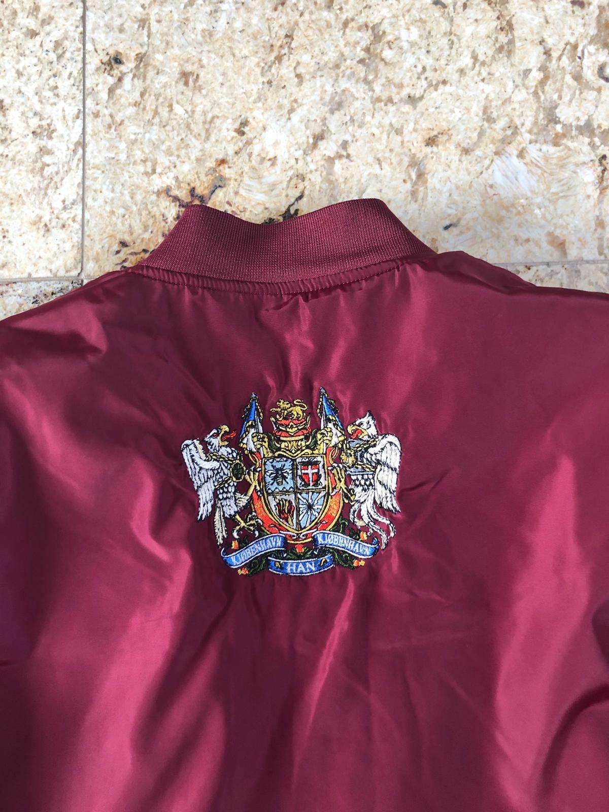 Han Kjobenhavn Nylon Bomber With Crest Logo Back Size US L / EU 52-54 / 3 - 7 Thumbnail