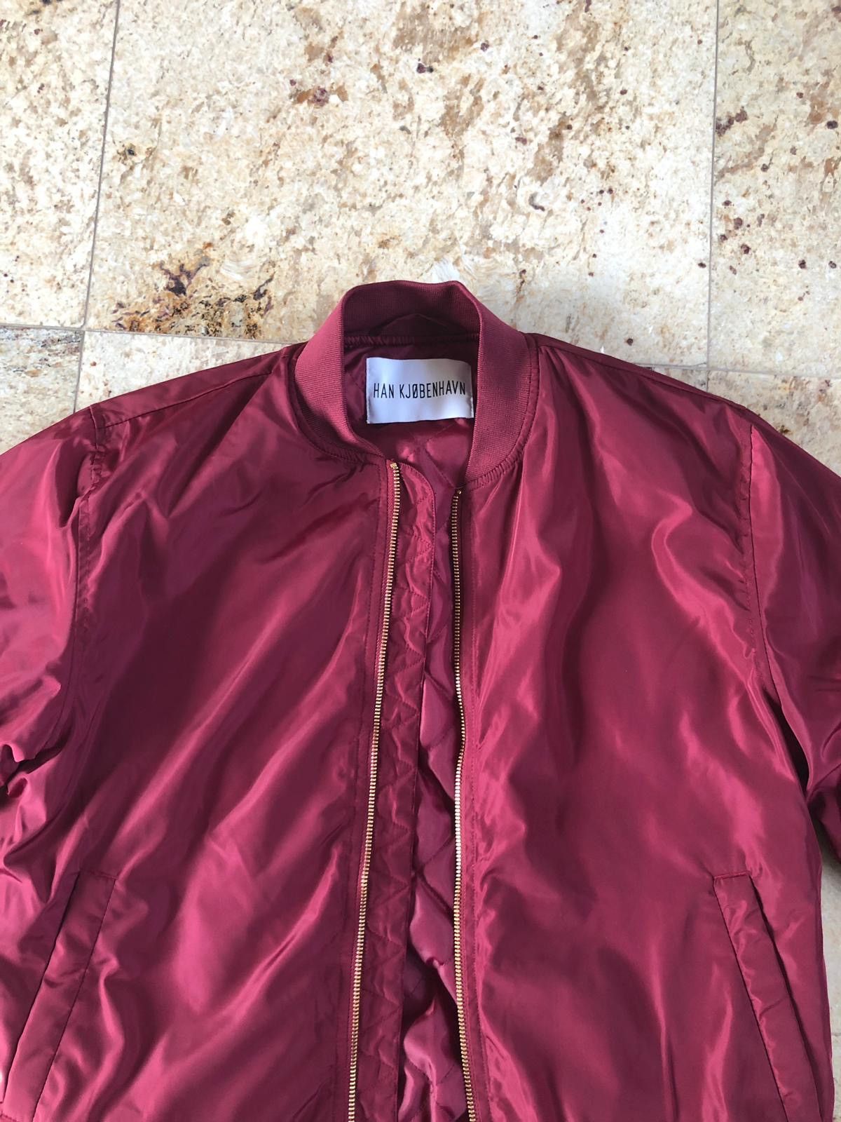 Han Kjobenhavn Nylon Bomber With Crest Logo Back Size US L / EU 52-54 / 3 - 10 Thumbnail