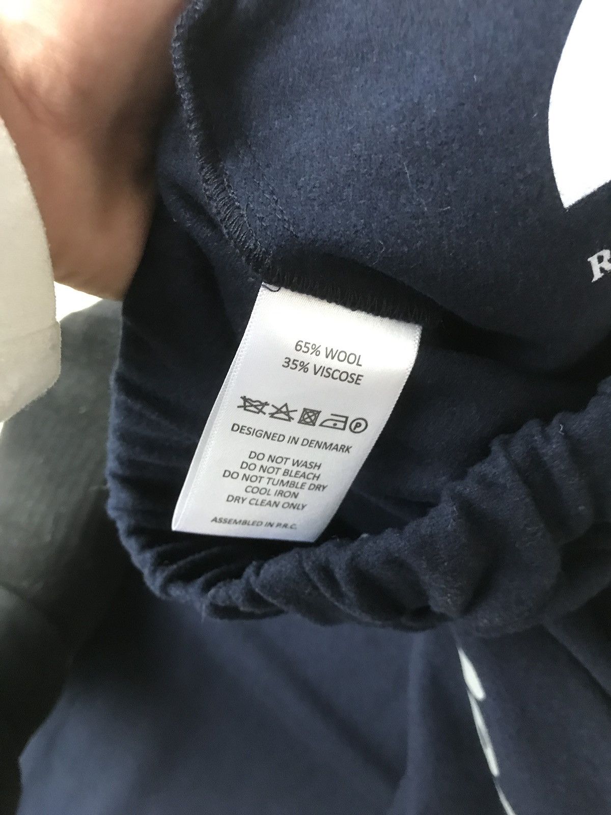 Han Kjobenhavn 28 & 30 / C.B. Smed Navy Wool Zip Size US 28 / EU 44 - 10 Thumbnail