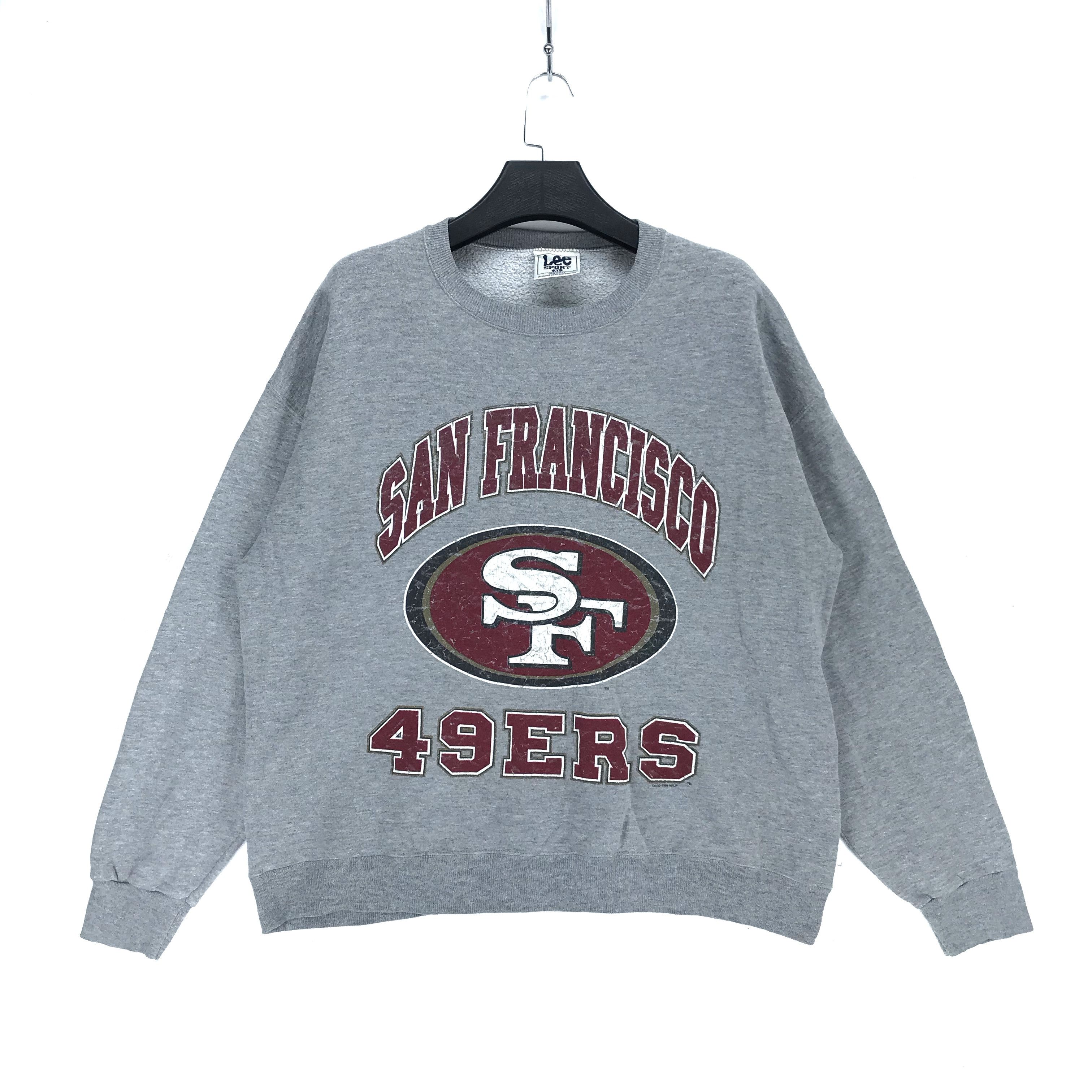 Vintage NFL (Lee) - San Francisco '49Ers' Crew Neck Sweatshirt 2001 Medium