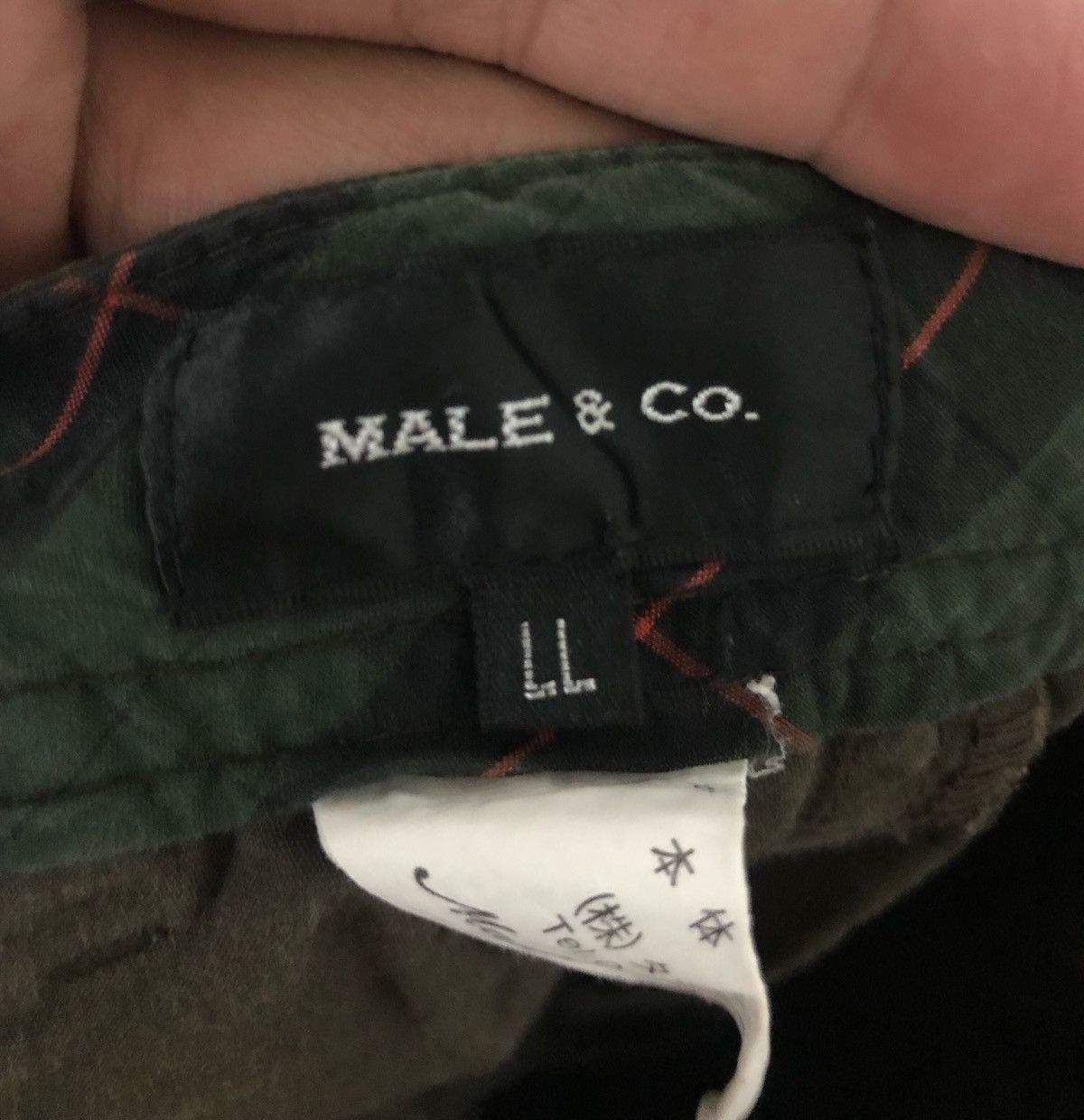 Male & Co Japan Casual Cargo Shot Pant Streetwear