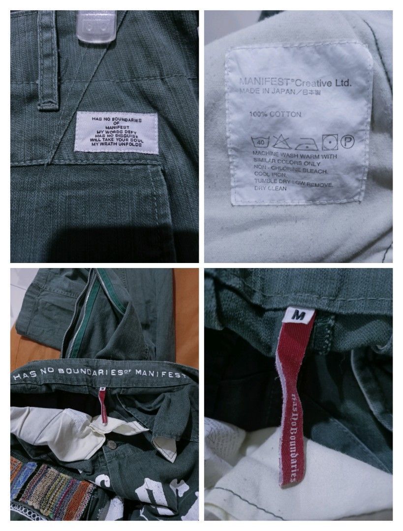 Seditionaries RARE Manifest “Reborn” Tactical Art Pants – Made in Japan Size US 33 - 10 Thumbnail