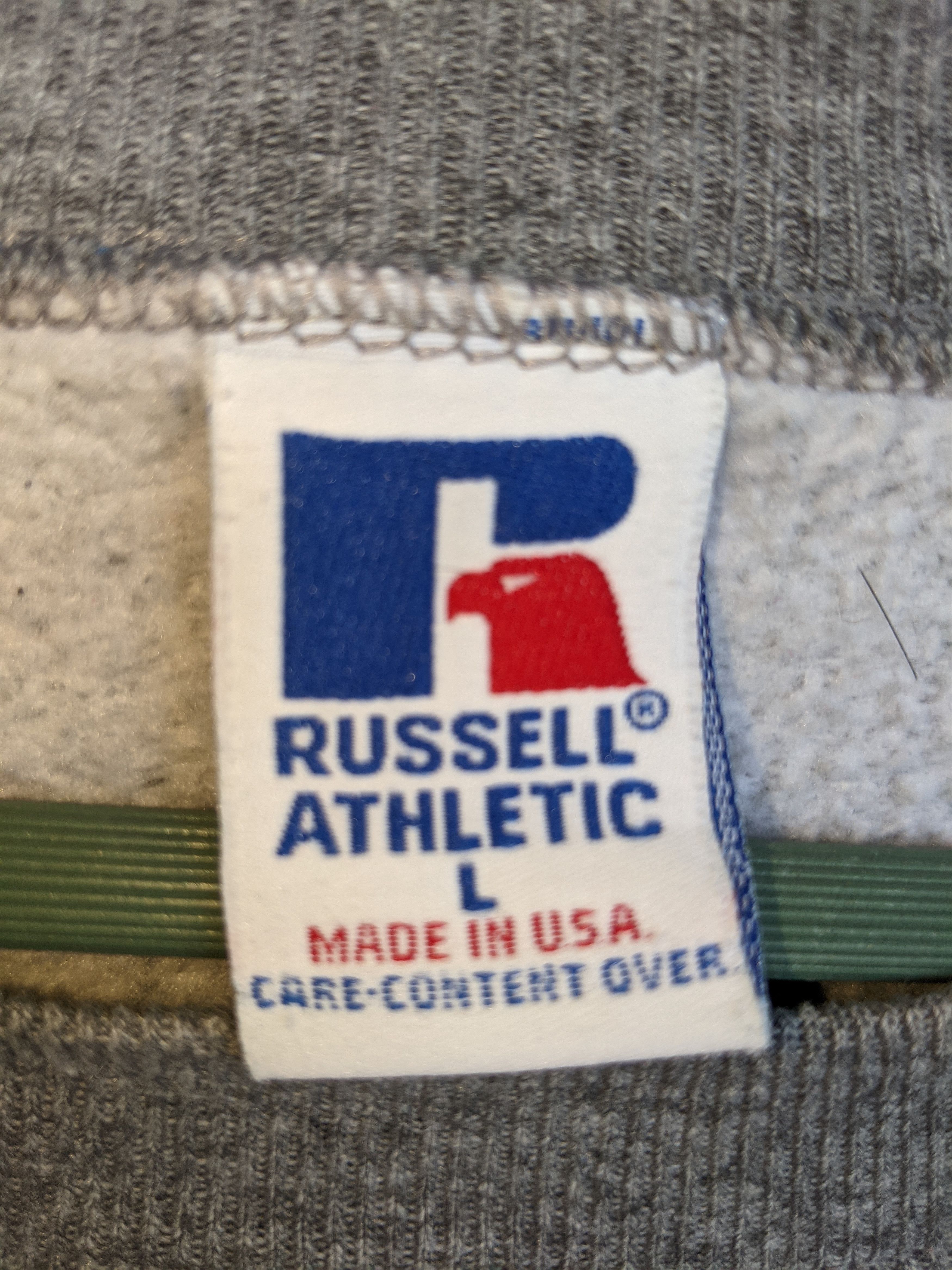 Russell Athletic Vintage Texas States Football Sweatshirt/Size L Size US L / EU 52-54 / 3 - 5 Thumbnail