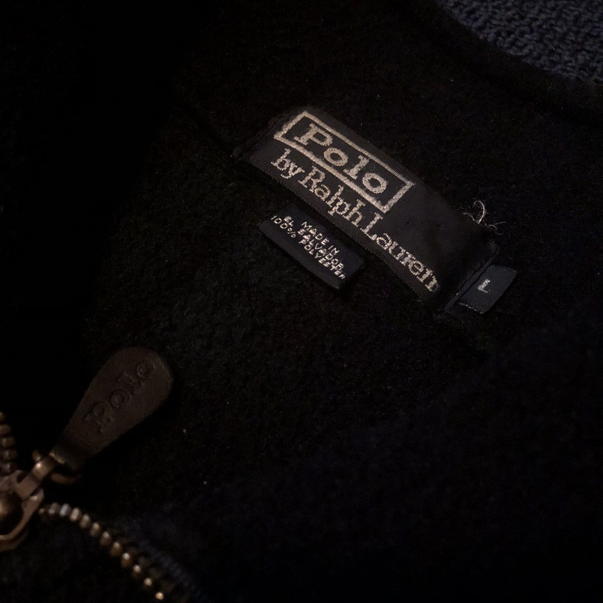 Polo Ralph Lauren Vintage Polo Ralph Lauren Checked Quarter Zip Fleece Jacket Size US L / EU 52-54 / 3 - 6 Thumbnail