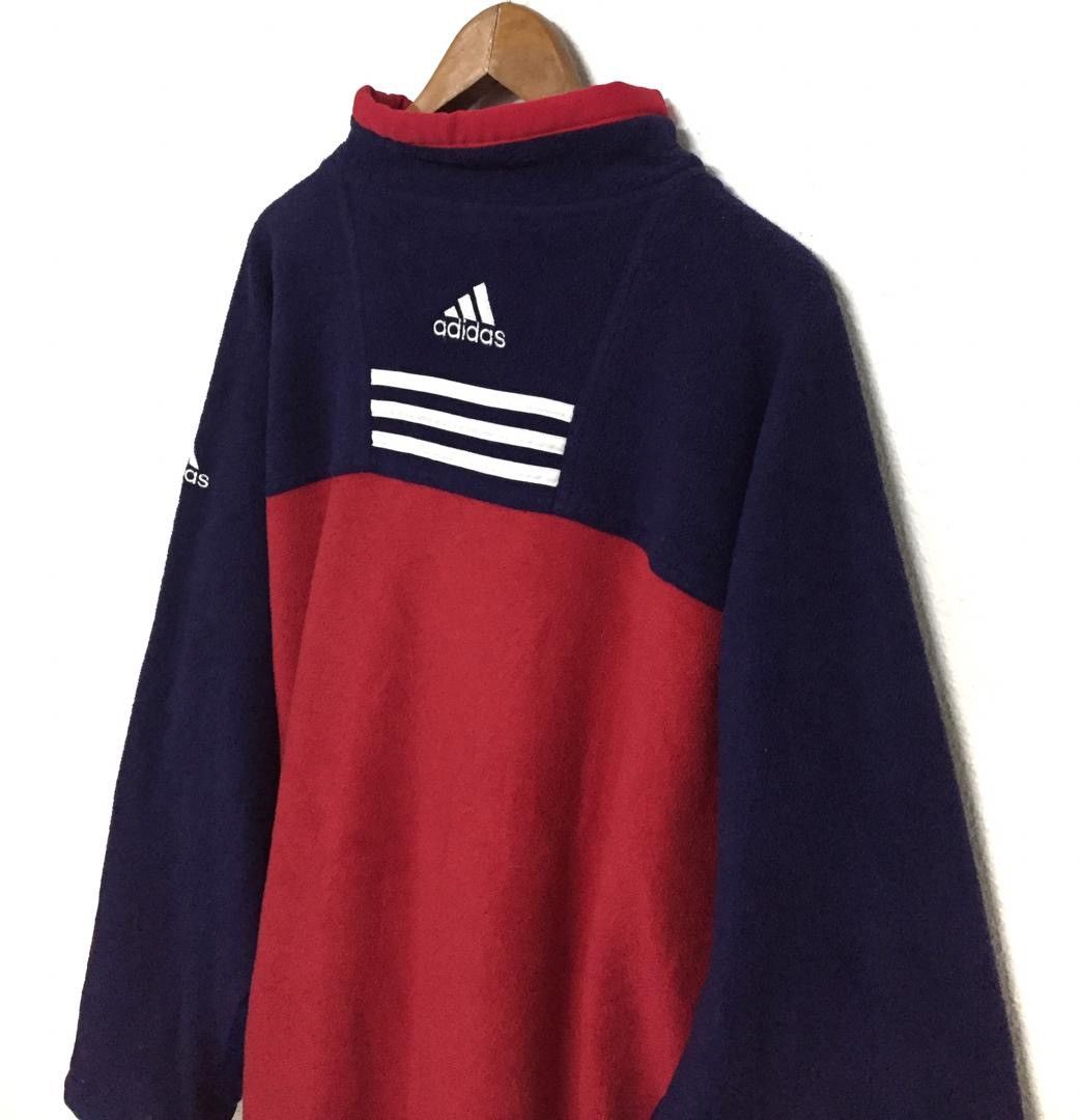 Adidas × Vintage Rare Vintage ADIDAS X Bayern Munchen Stripe Style Sweatshir Size US XL / EU 56 / 4 - 5 Thumbnail
