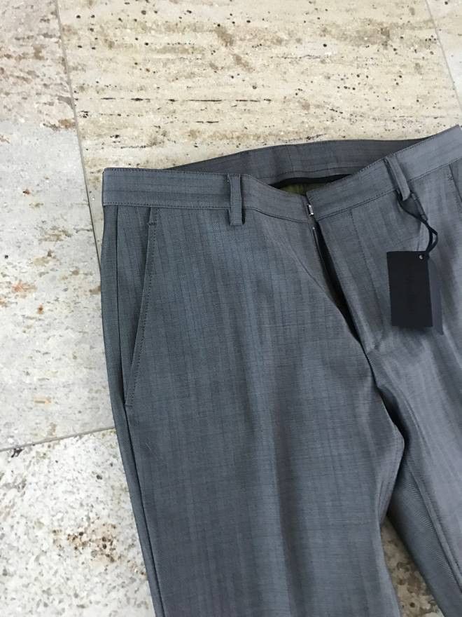 Calvin Klein 46 & 48 "Exact" Heather Grey Slacks Size US 32 / EU 48 - 14 Thumbnail