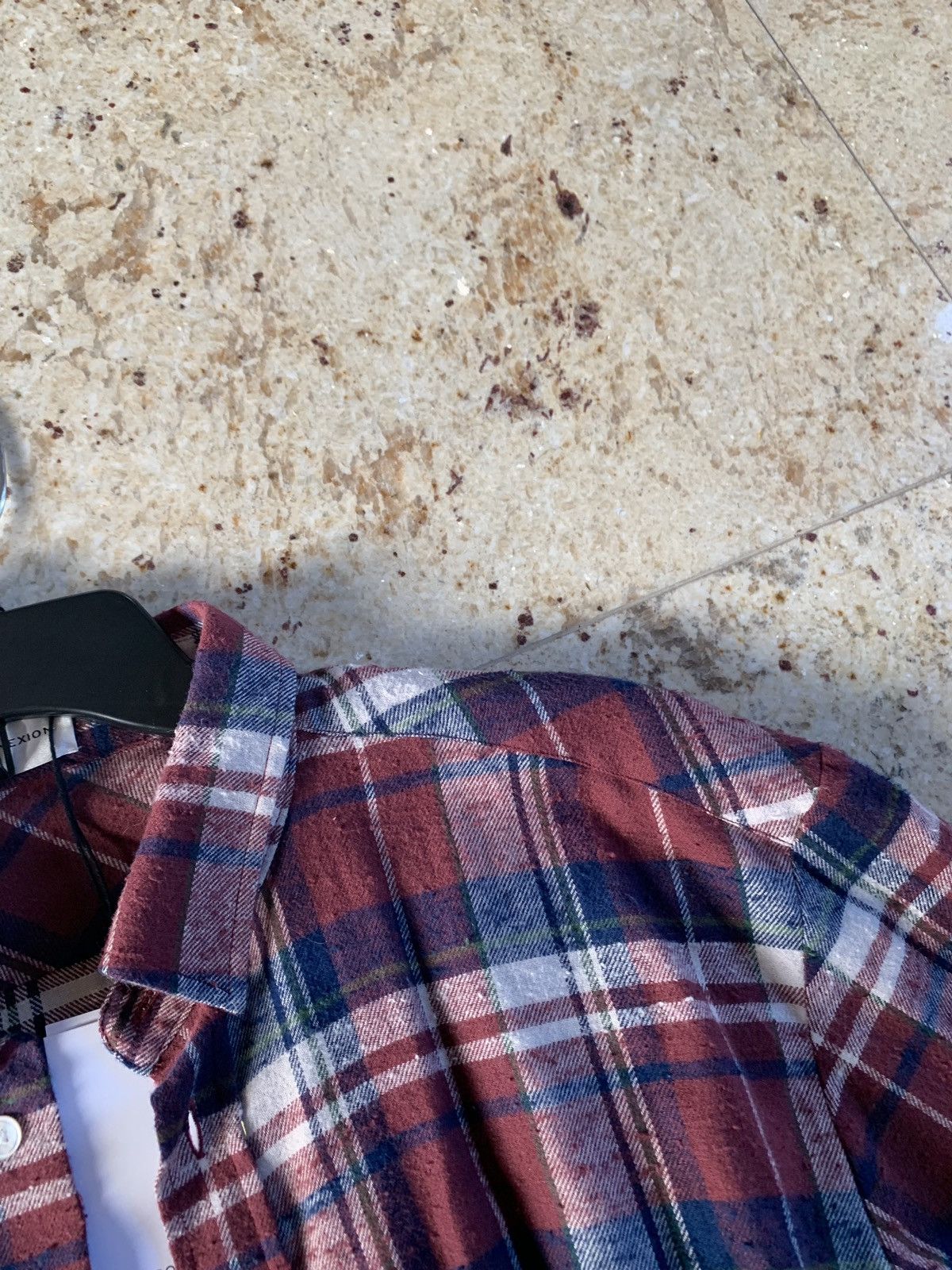 Faith Connexion Fit Check Shirt in Burgundy Size US XL / EU 56 / 4 - 6 Thumbnail