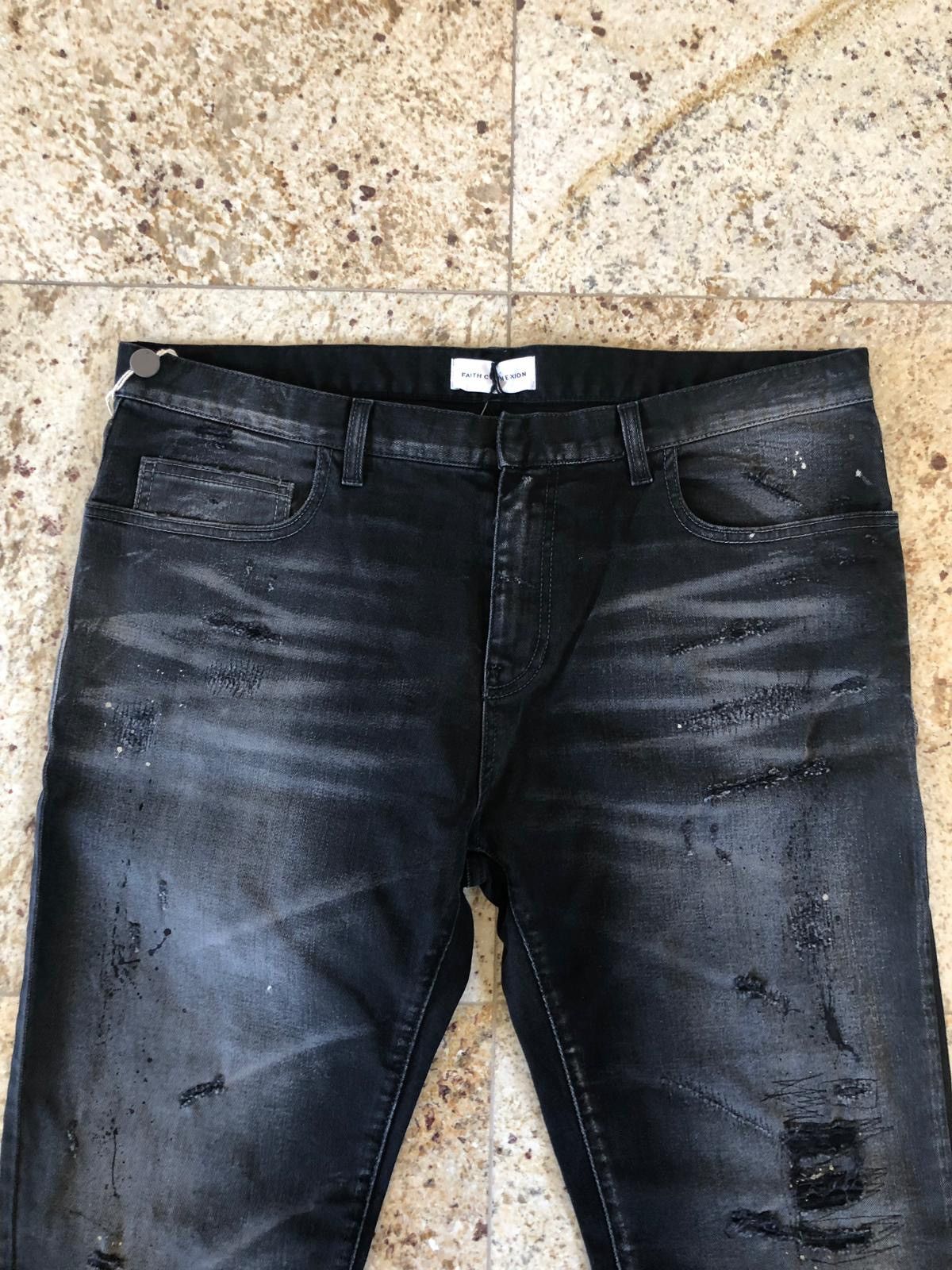 Faith Connexion Destroy Denim Slim Pant in Black Size US 36 / EU 52 - 6 Thumbnail