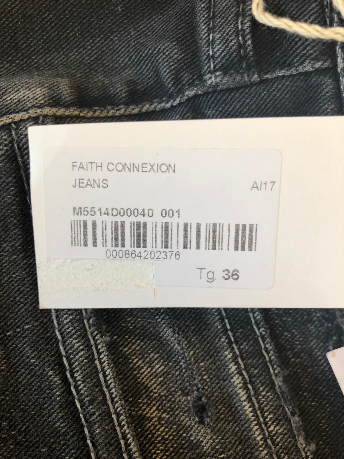 Faith Connexion Destroy Denim Slim Pant in Black Size US 36 / EU 52 - 5 Thumbnail
