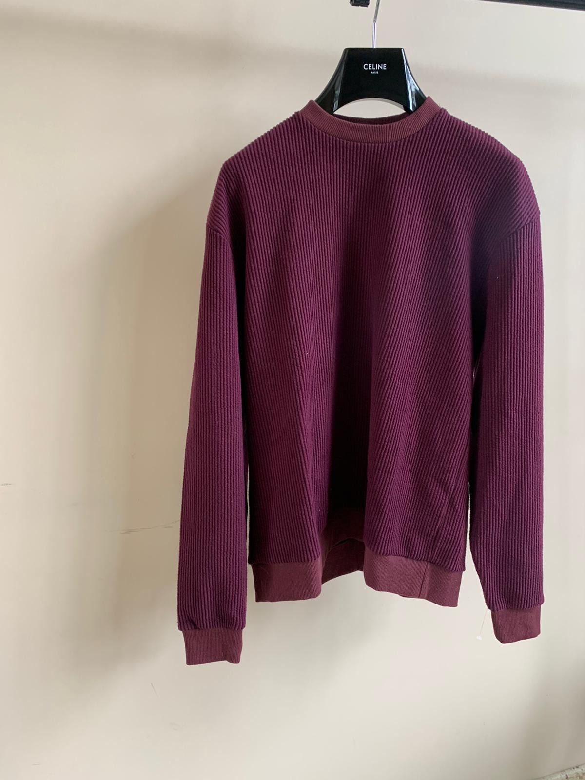 John Elliott FW18 Ribbed Crewneck in Burgundy Size US M / EU 48-50 / 2 - 5 Thumbnail