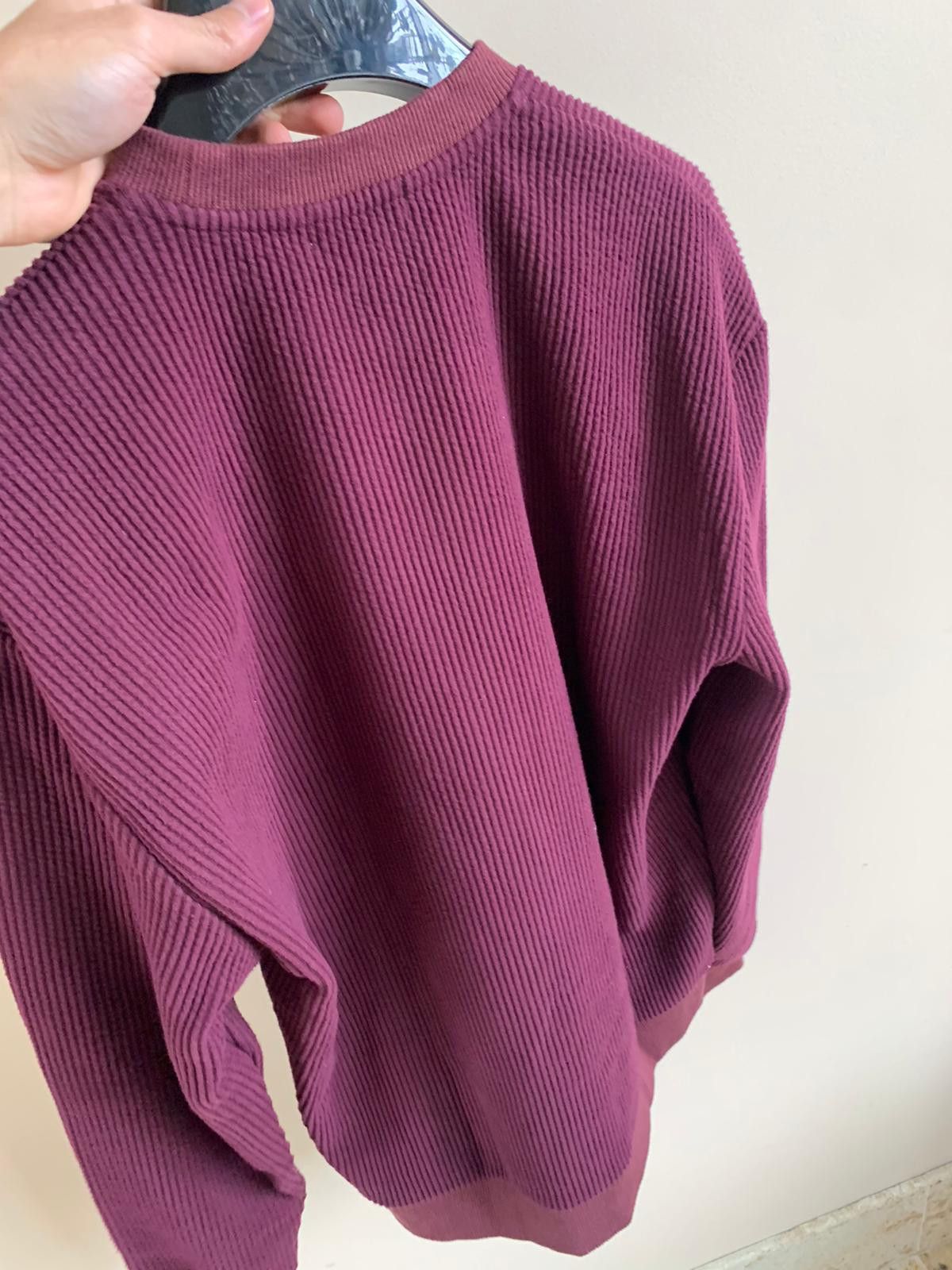 John Elliott FW18 Ribbed Crewneck in Burgundy Size US M / EU 48-50 / 2 - 13 Thumbnail