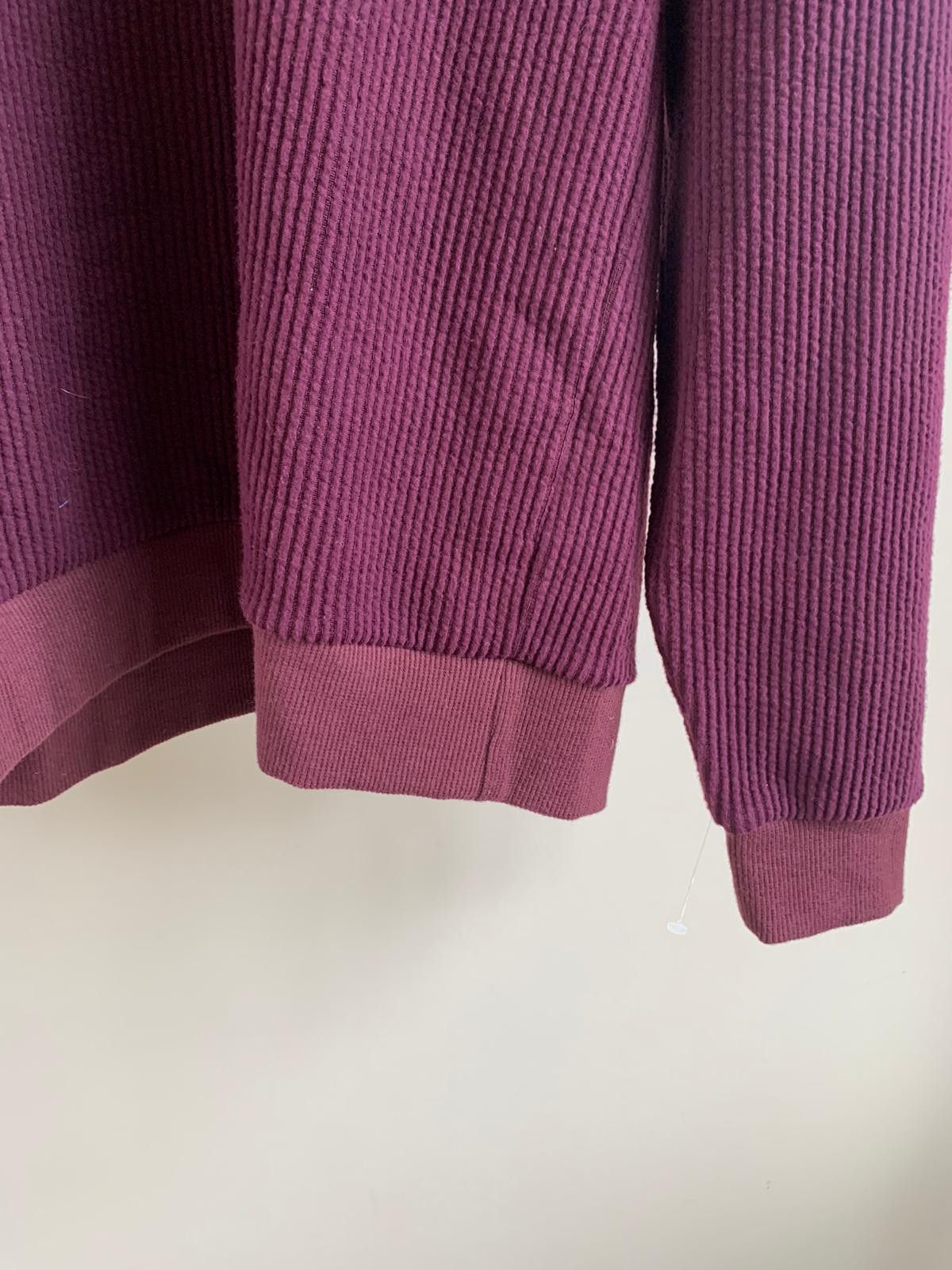 John Elliott FW18 Ribbed Crewneck in Burgundy Size US M / EU 48-50 / 2 - 7 Thumbnail