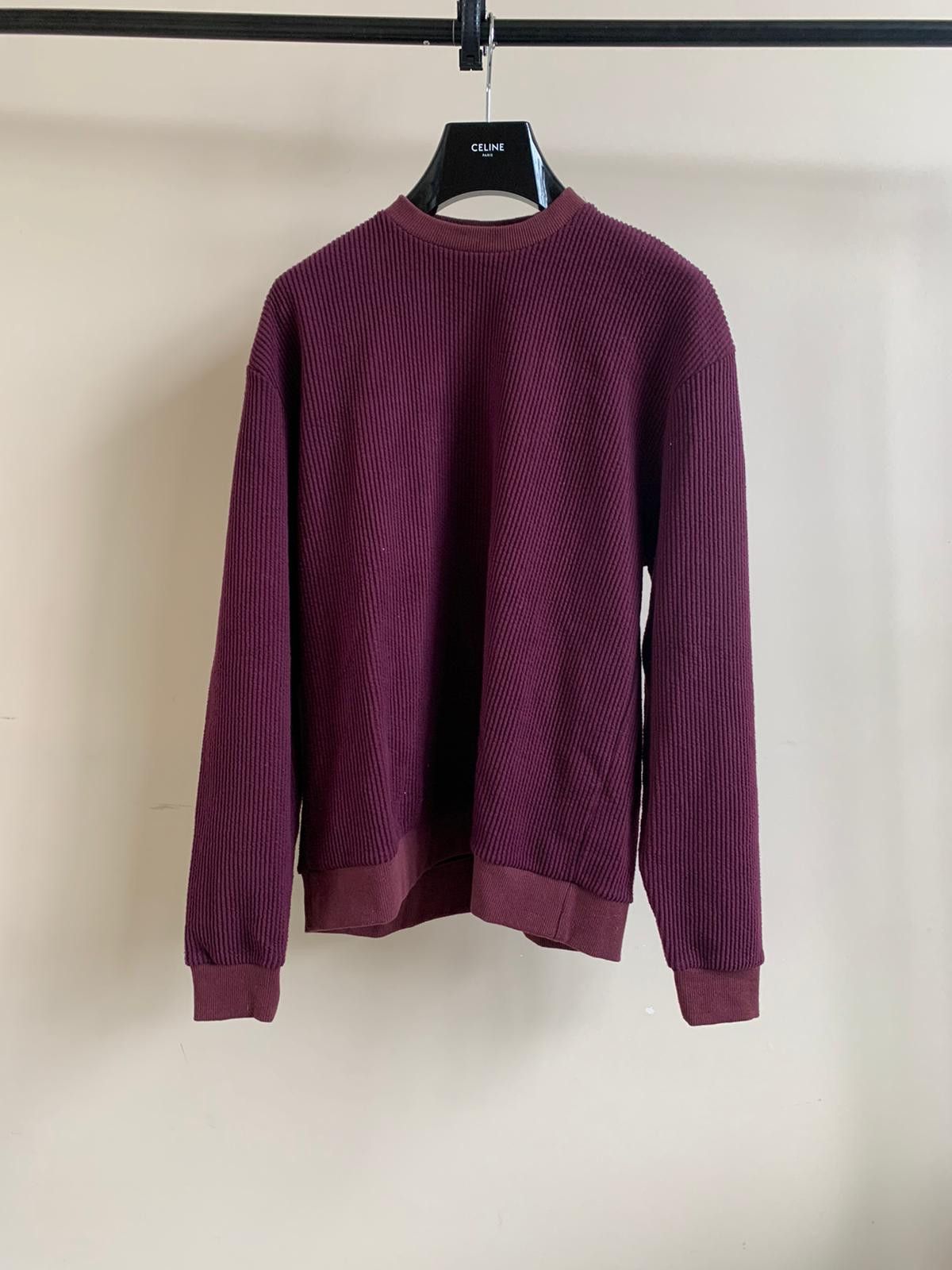 John Elliott FW18 Ribbed Crewneck in Burgundy Size US M / EU 48-50 / 2 - 1 Thumbnail