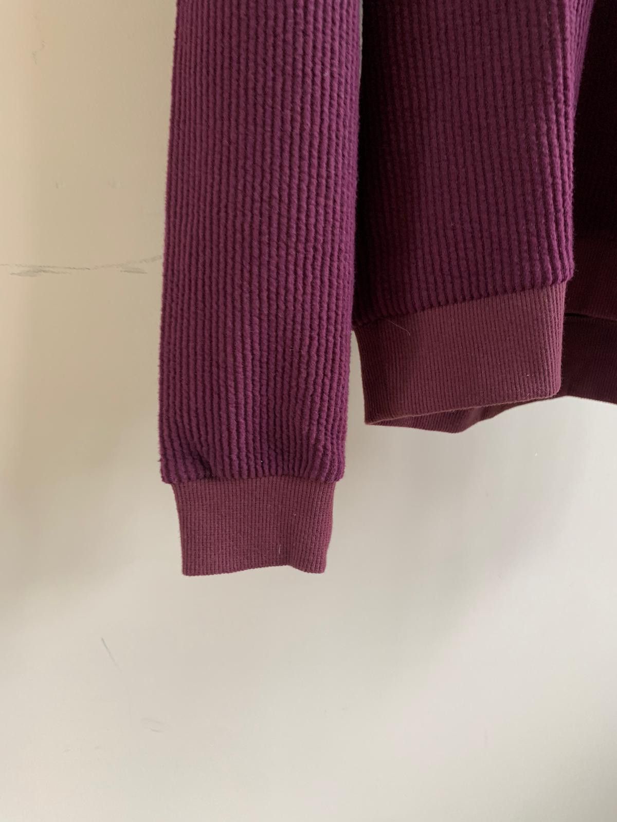 John Elliott FW18 Ribbed Crewneck in Burgundy Size US M / EU 48-50 / 2 - 9 Thumbnail