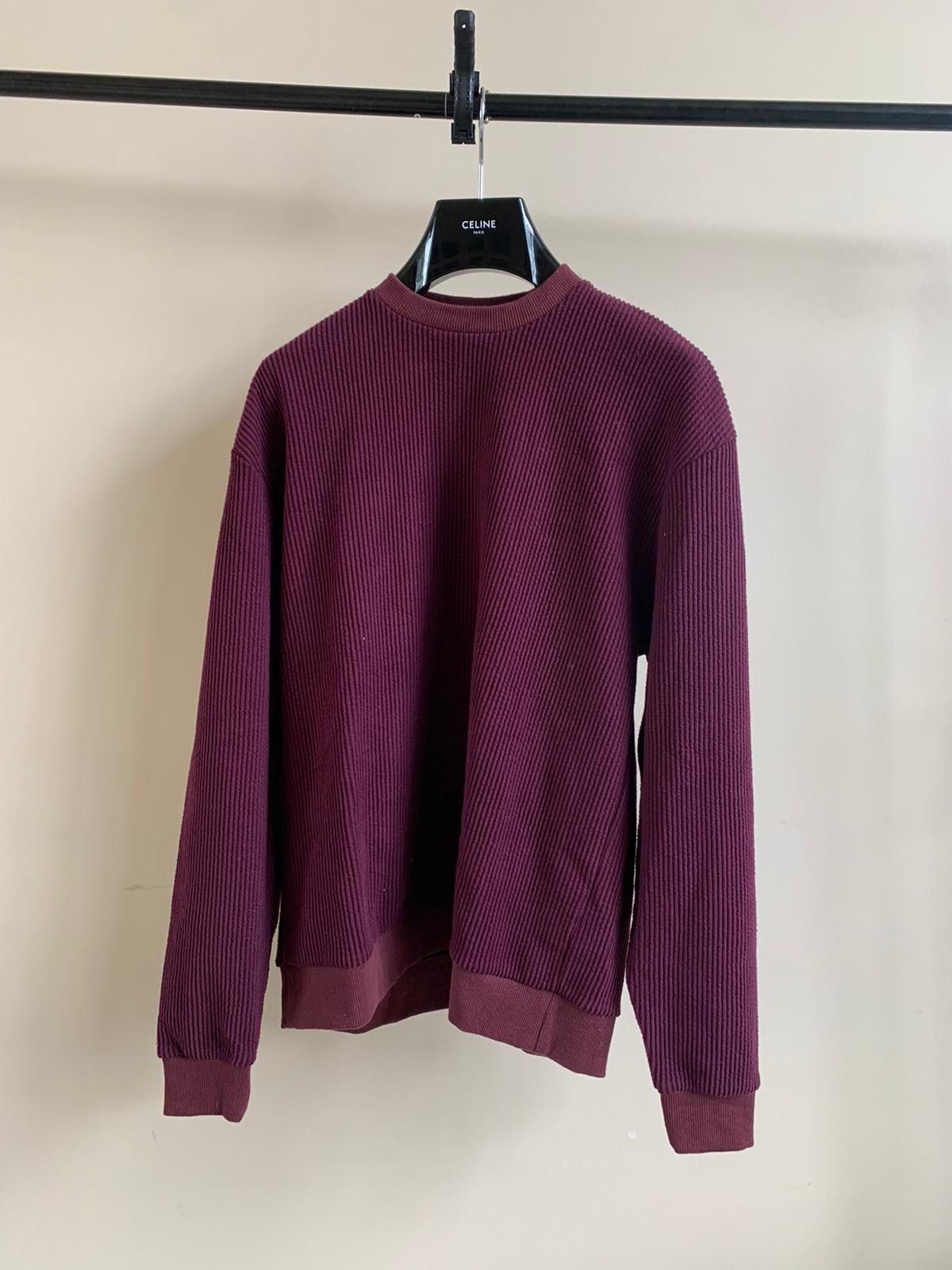 John Elliott FW18 Ribbed Crewneck in Burgundy Size US M / EU 48-50 / 2 - 10 Thumbnail