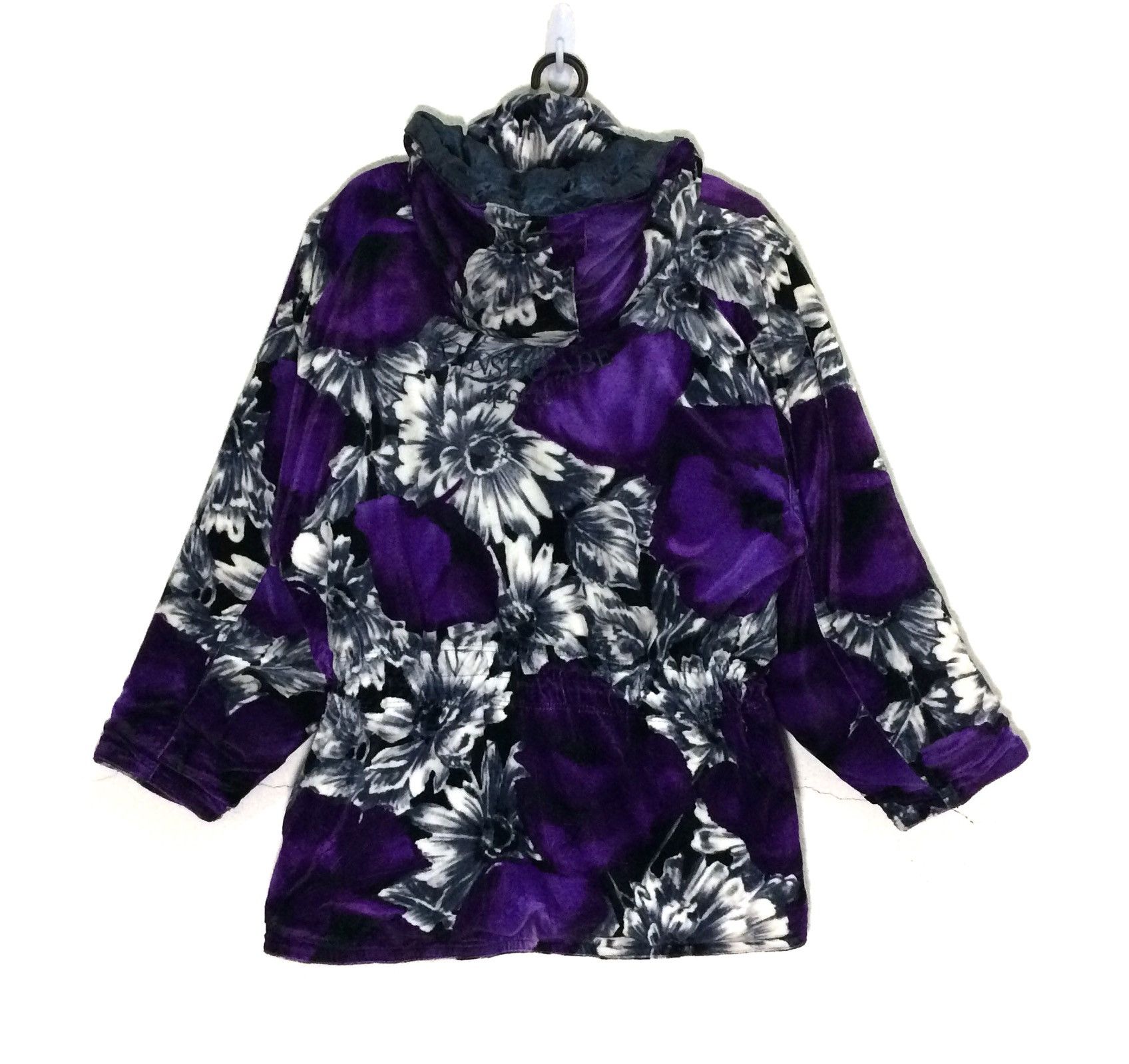 Japanese Brand Kensho Abe Overprint Graphic Drawsting Winter Autumn Jacket Size US L / EU 52-54 / 3 - 6 Thumbnail