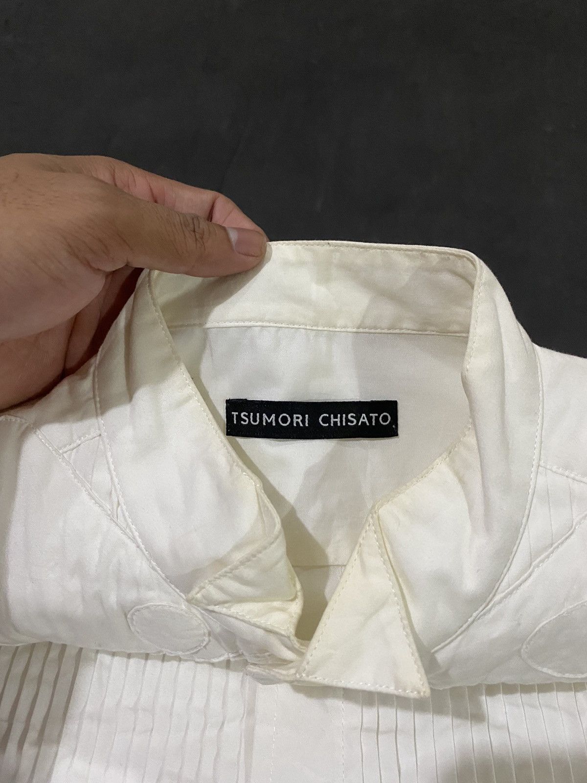 20471120 💸BINDINGOFFER💸Tsumori chisato guitar stitch art shirt Size US M / EU 48-50 / 2 - 4 Thumbnail