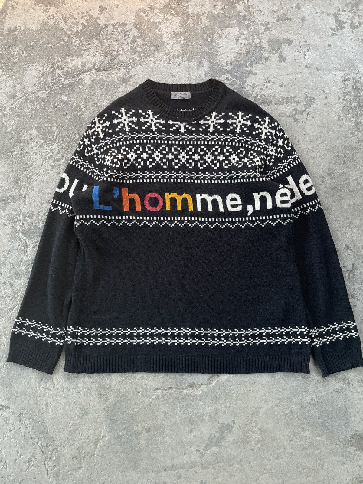 Yohji Yamamoto Pour Homme Sweater