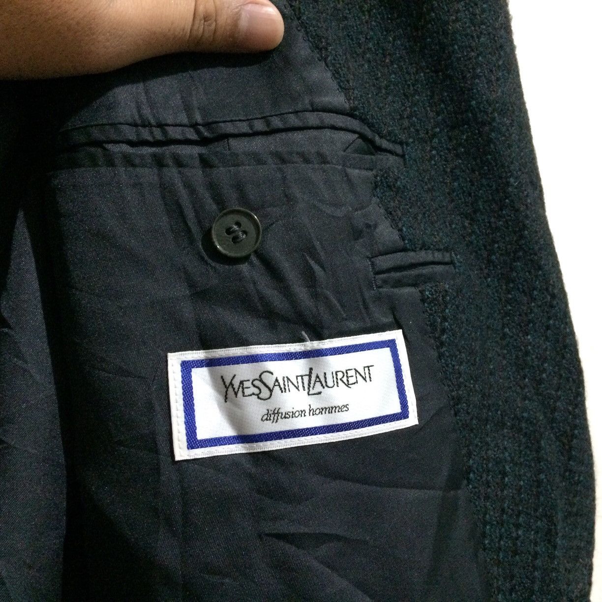 Yves Saint Laurent Vintage YSL YvesSaintLaurent Jacket Mohair Size US L / EU 52-54 / 3 - 6 Thumbnail