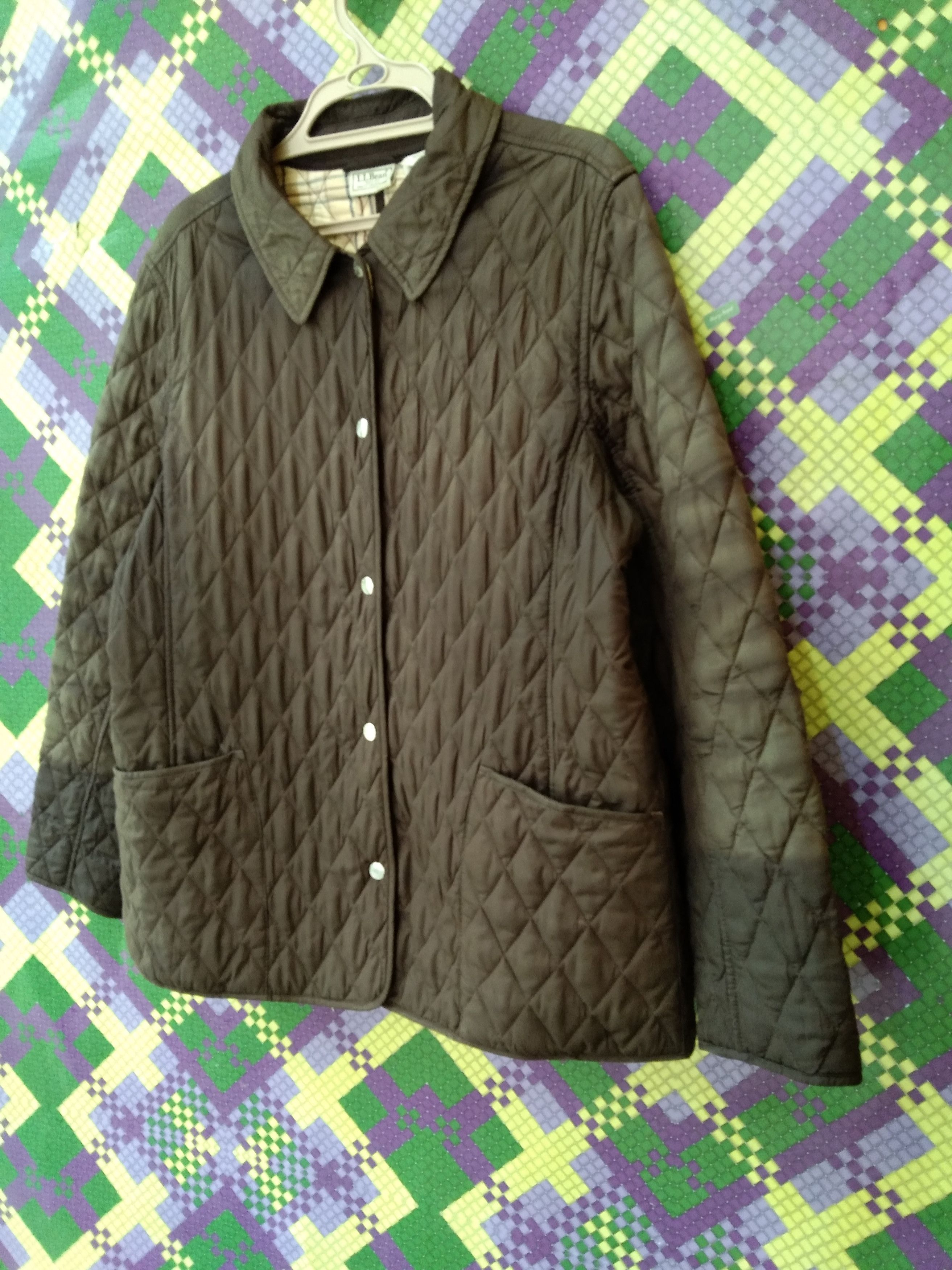 L.L. Bean × Vintage VINTAGE LL BEAN WOMEN'S QUILTED JACKET Size L / US 10 / IT 46 - 4 Thumbnail