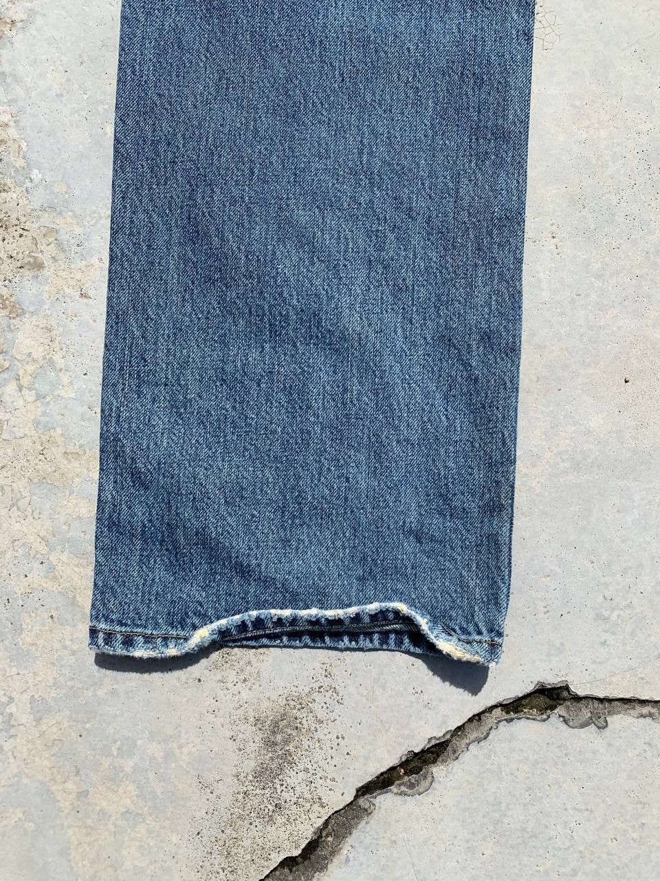 Japanese Brand Famock Distressed Denim Washed Jeans Size US 30 / EU 46 - 13 Thumbnail
