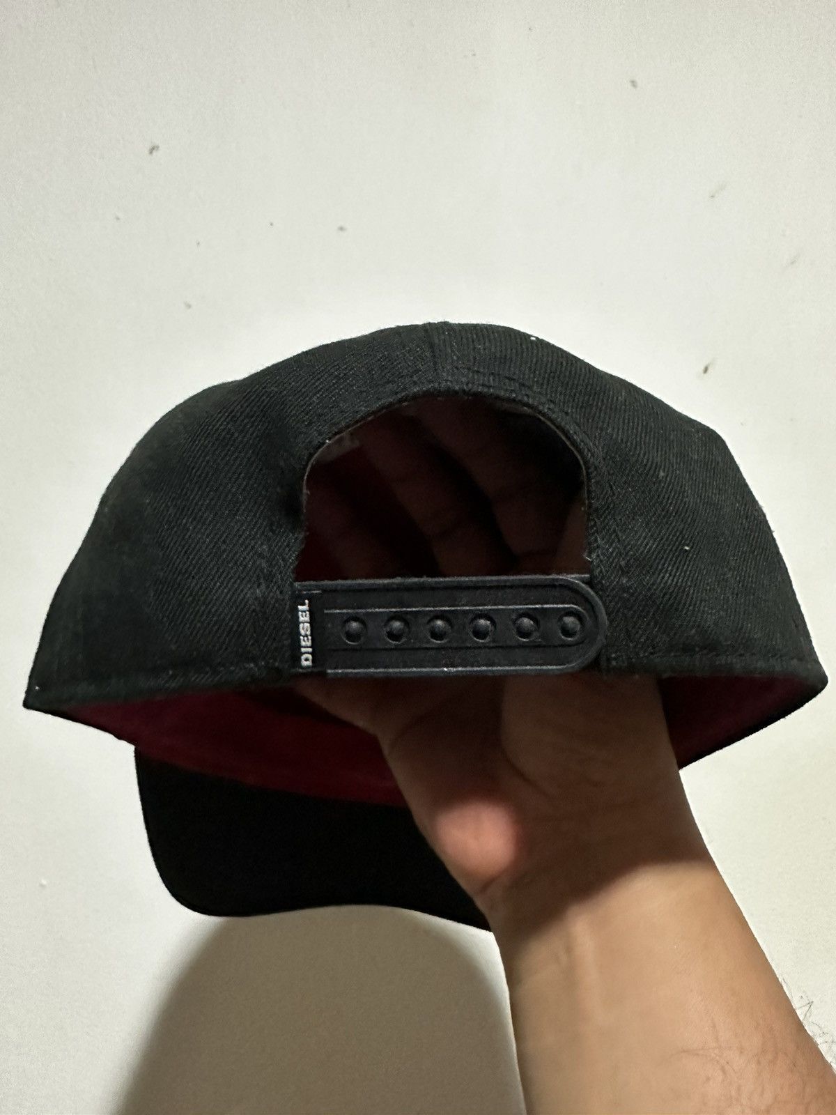 Diesel DIESEL Signature Logo Dad Hat Size ONE SIZE - 4 Thumbnail