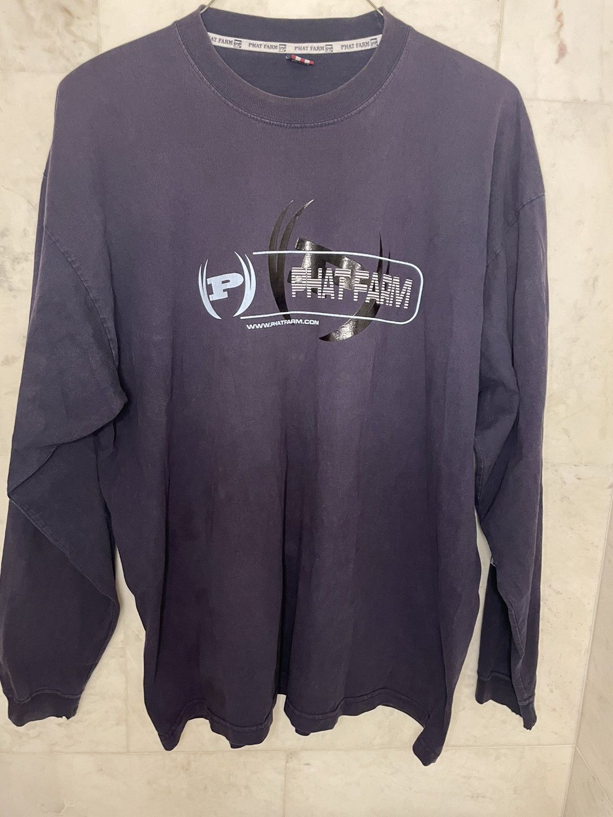 Vintage Y2K Phat Farm Long Sleeve Tee | Grailed