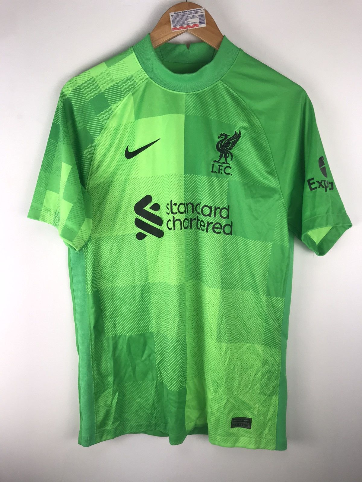 Nike NIKE FC LIVERPOOL 2021/22 GOALKEEPER FOOTBALL DB2559-330,M Size US M / EU 48-50 / 2 - 1 Thumbnail