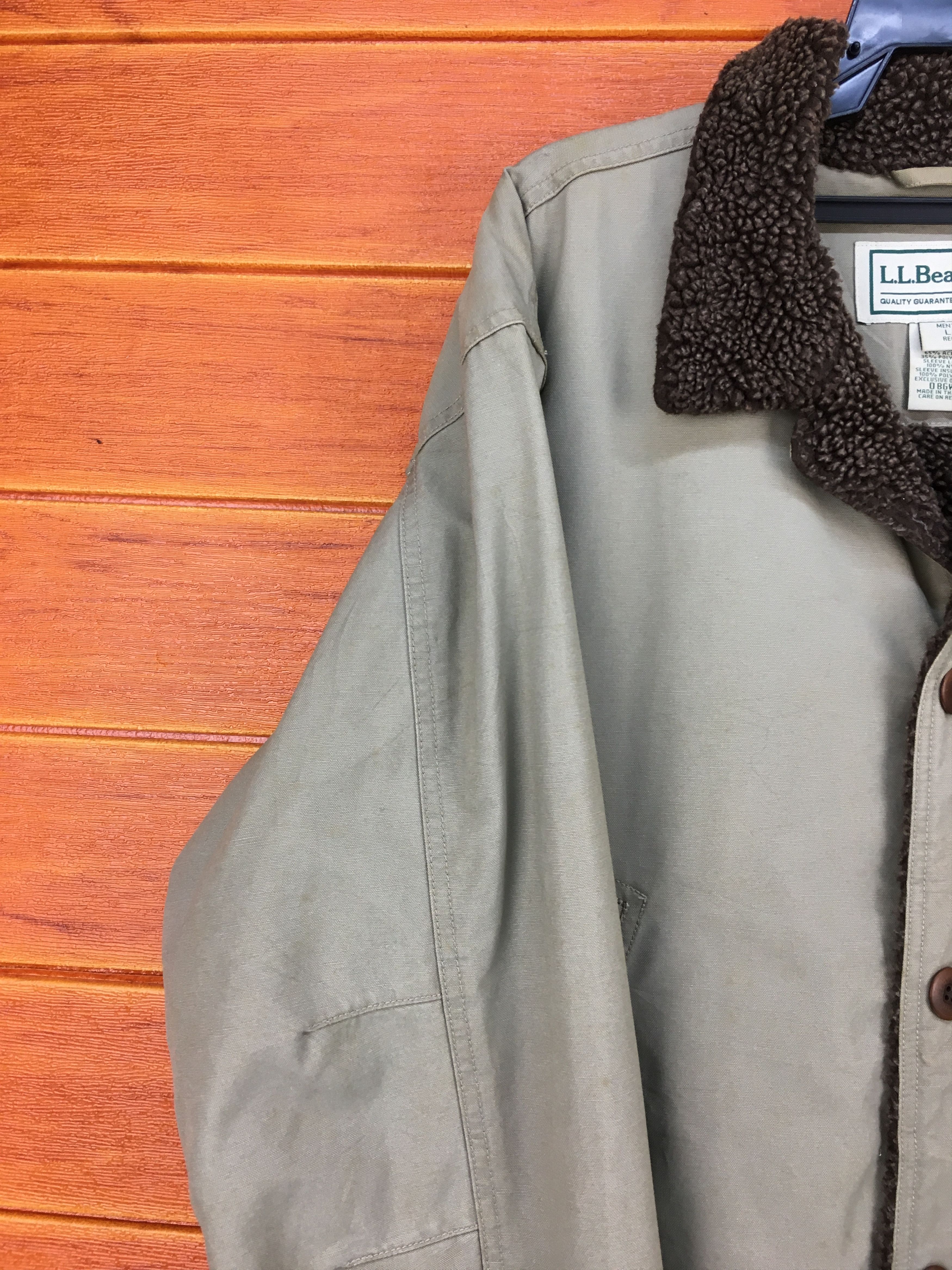L.L. Bean Vintage 90s LL BEAN Hunting Jacket Size US L / EU 52-54 / 3 - 2 Thumbnail