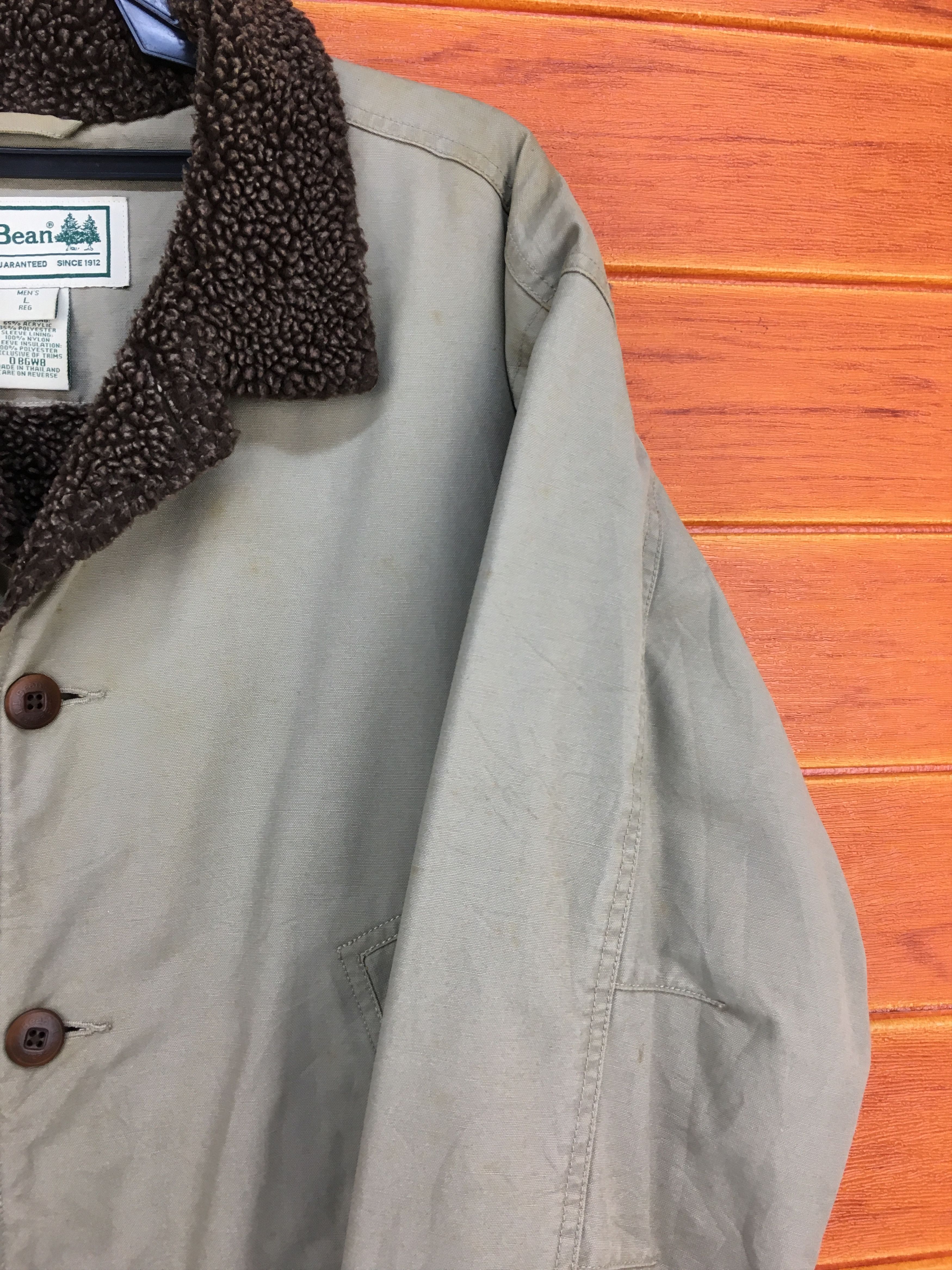 L.L. Bean Vintage 90s LL BEAN Hunting Jacket Size US L / EU 52-54 / 3 - 3 Thumbnail