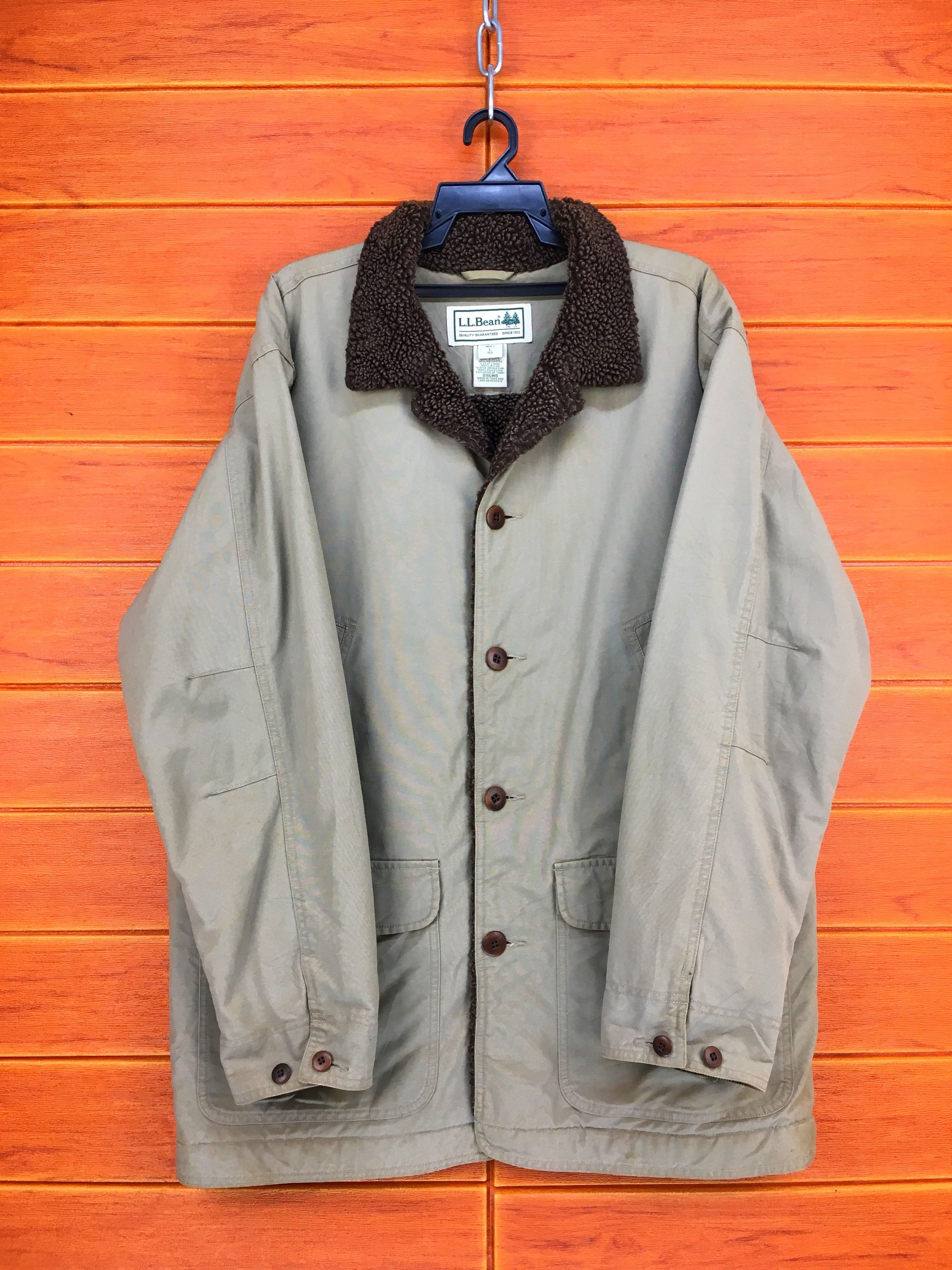 L.L. Bean Vintage 90s LL BEAN Hunting Jacket Size US L / EU 52-54 / 3 - 1 Thumbnail