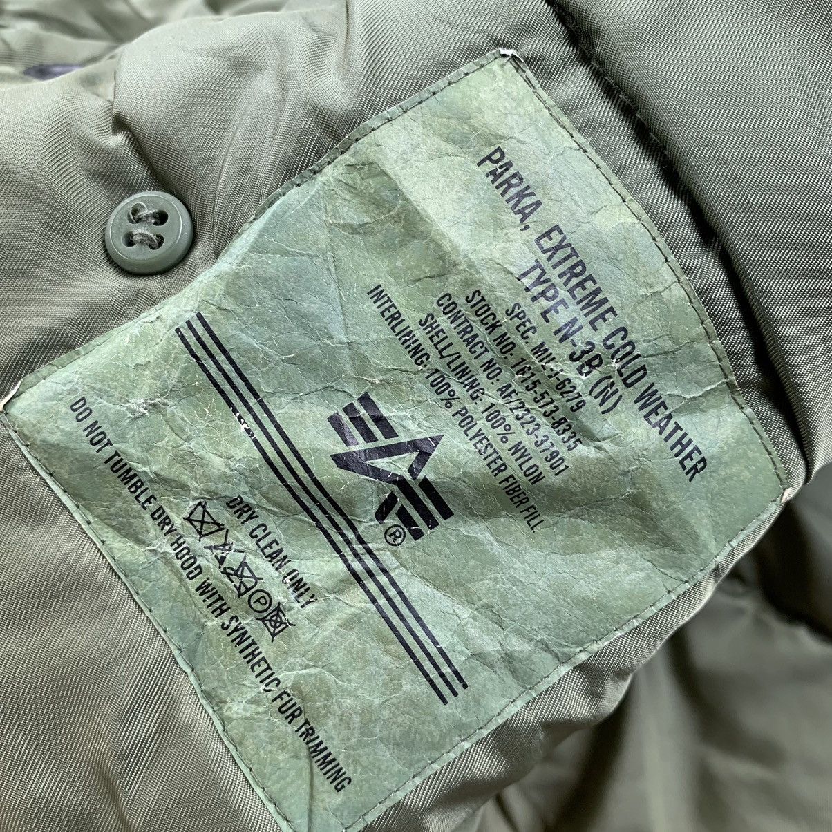 Alpha Industries Alpha Industries Inc Bomber Type N-3B (N) spec MIL-J-6279 Size US M / EU 48-50 / 2 - 17 Thumbnail