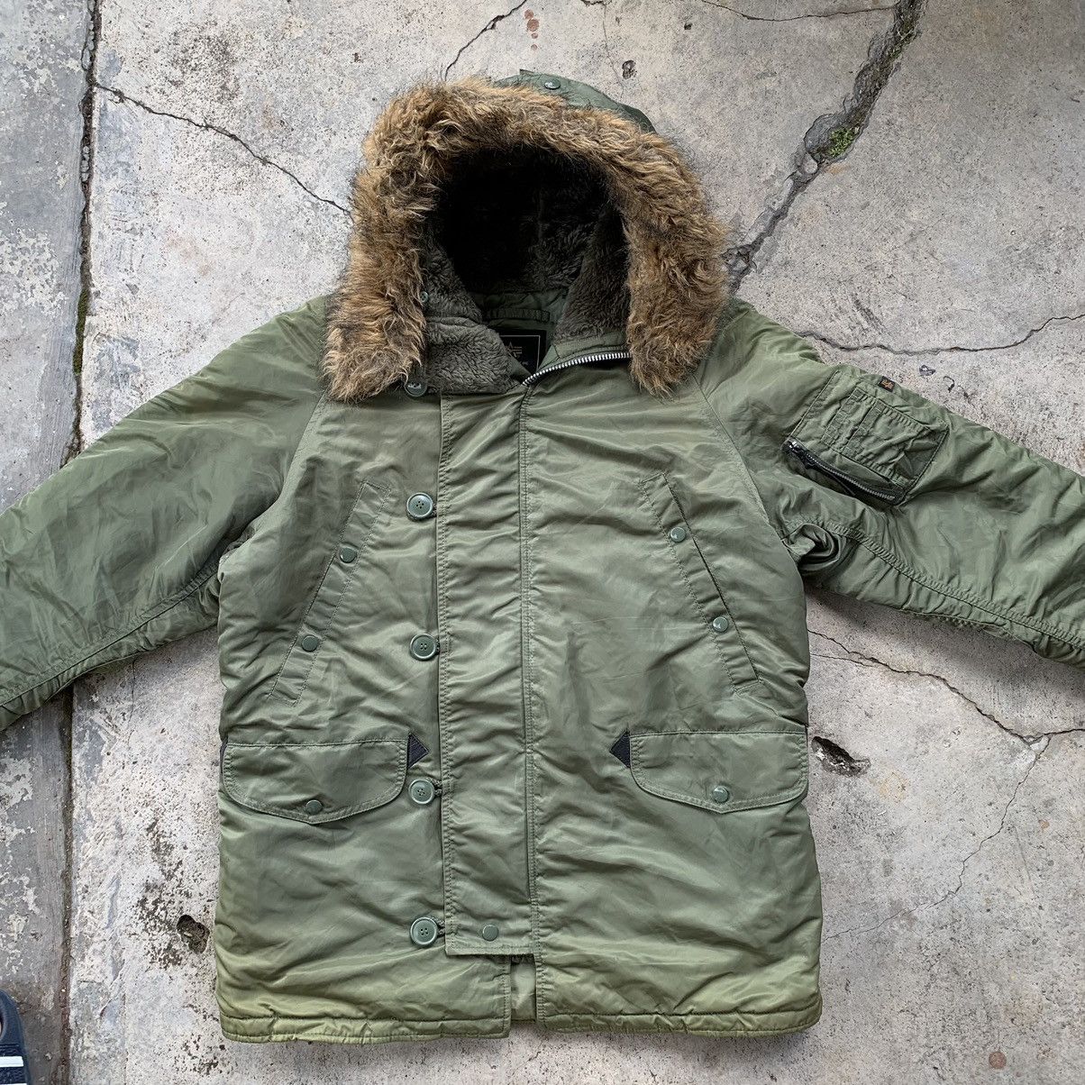 Alpha Industries Alpha Industries Inc Bomber Type N-3B (N) spec MIL-J-6279 Size US M / EU 48-50 / 2 - 5 Thumbnail