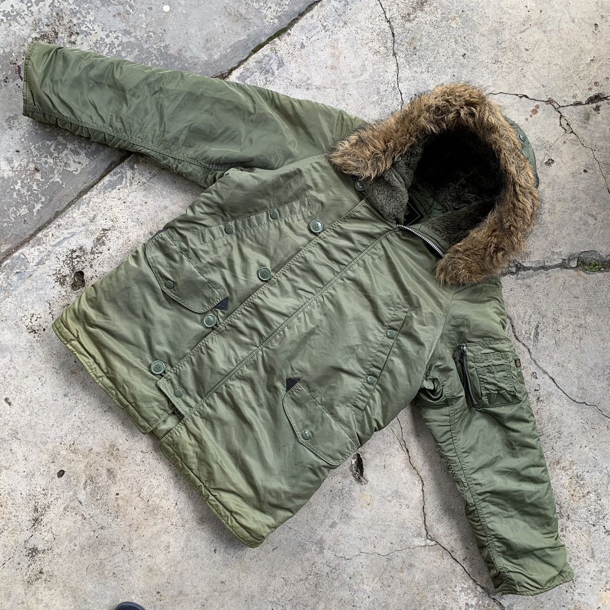 Alpha Industries Alpha Industries Inc Bomber Type N-3B (N) spec MIL-J-6279 Size US M / EU 48-50 / 2 - 1 Thumbnail