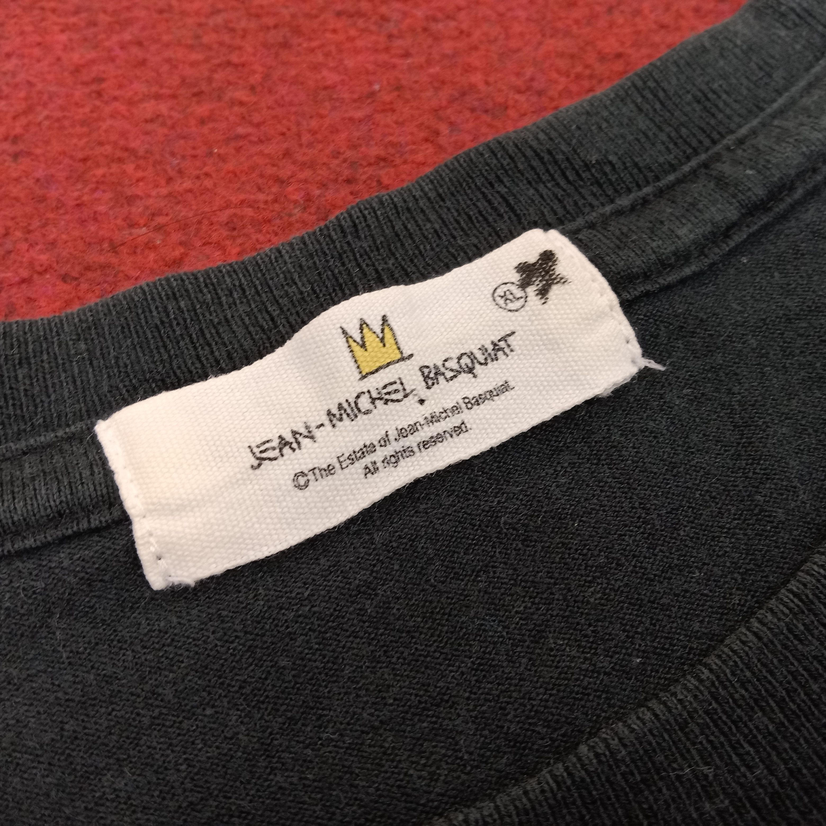 Japanese Brand × Jean-Michel Basquiat × Vintage Jean Michel Basquiat X Uniqlo Art Style Design Tshirt Size US XL / EU 56 / 4 - 6 Thumbnail