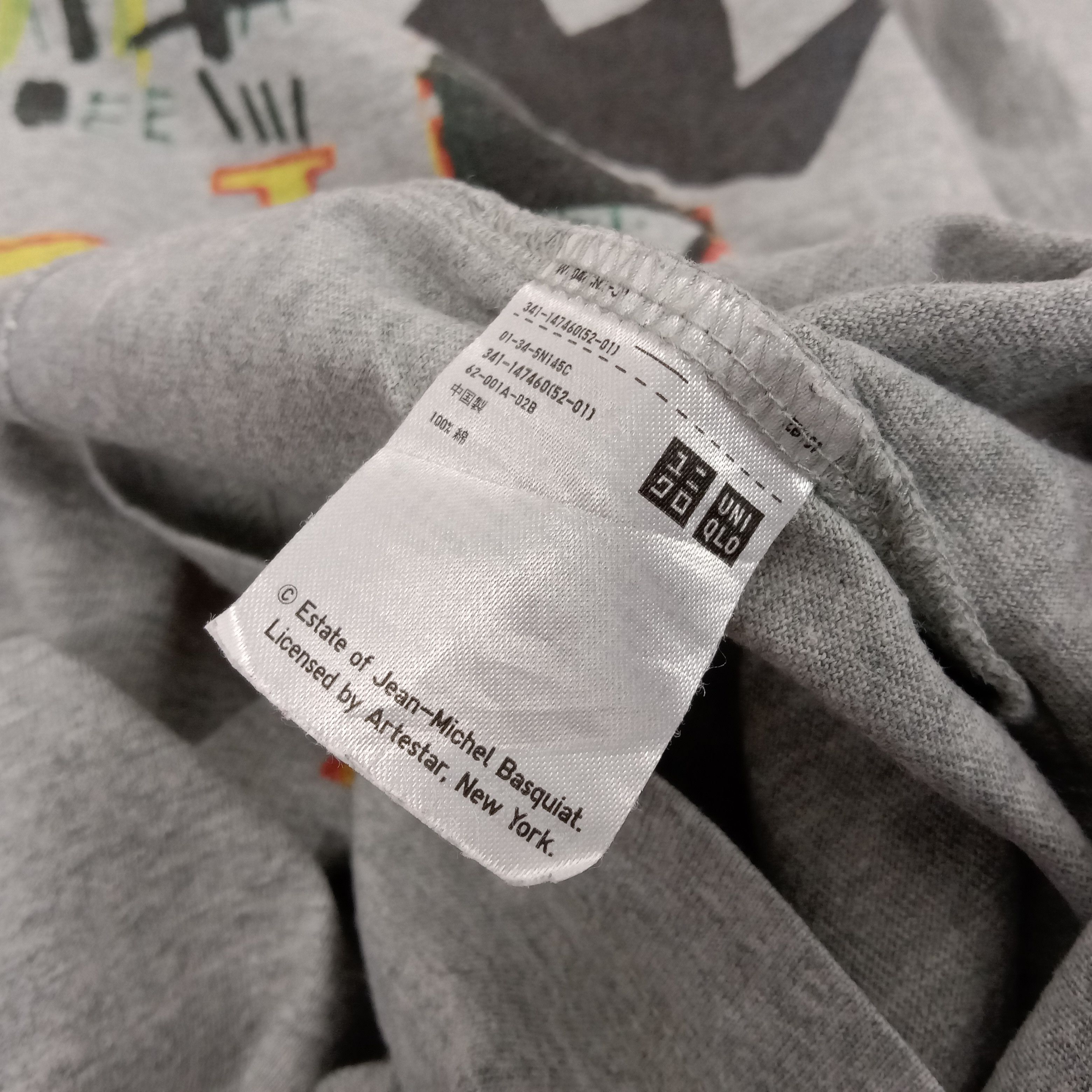 Japanese Brand Jean Michel Basquiat X Japanese Brand Streetwear Tshirt Size US M / EU 48-50 / 2 - 7 Thumbnail