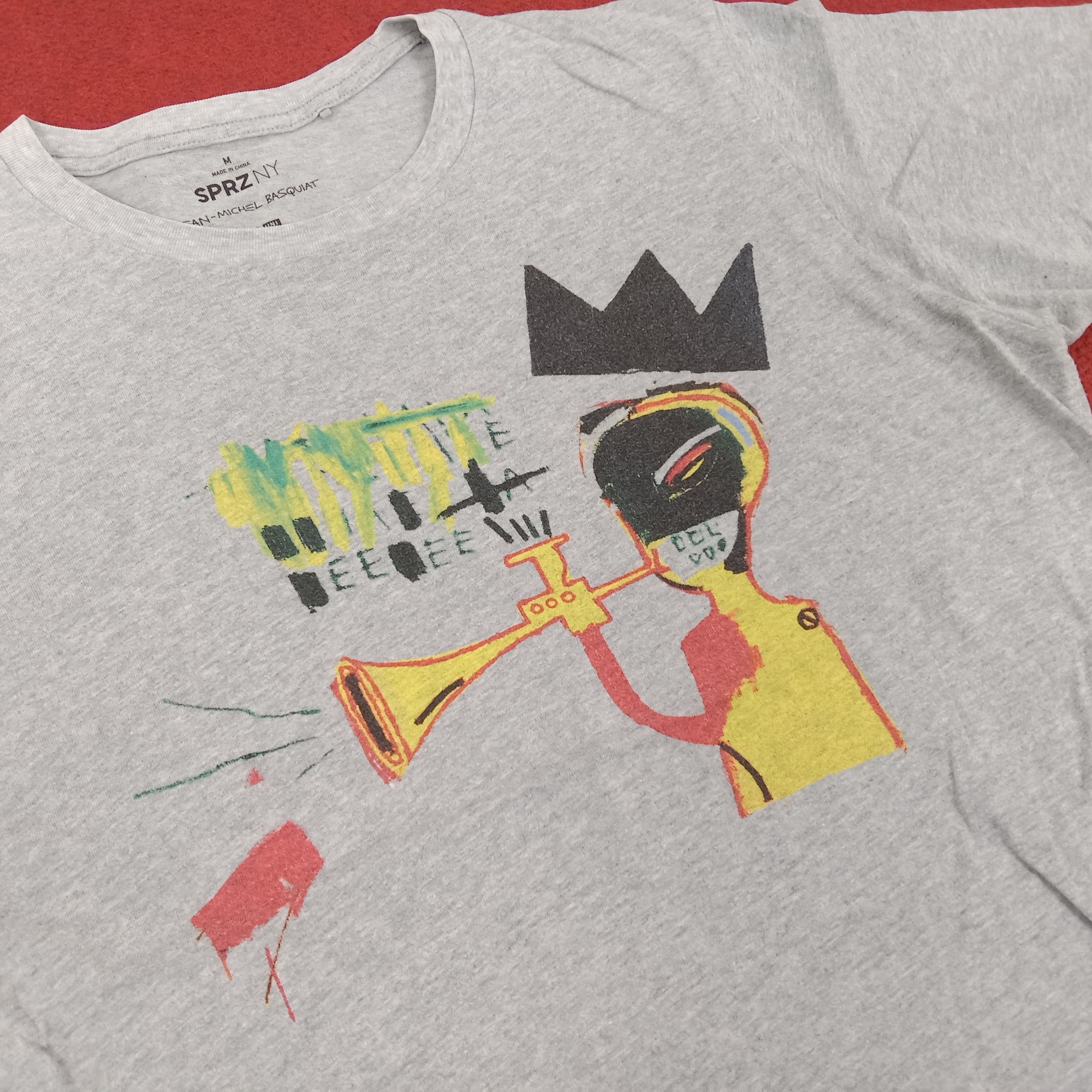 Japanese Brand Jean Michel Basquiat X Japanese Brand Streetwear Tshirt Size US M / EU 48-50 / 2 - 2 Thumbnail