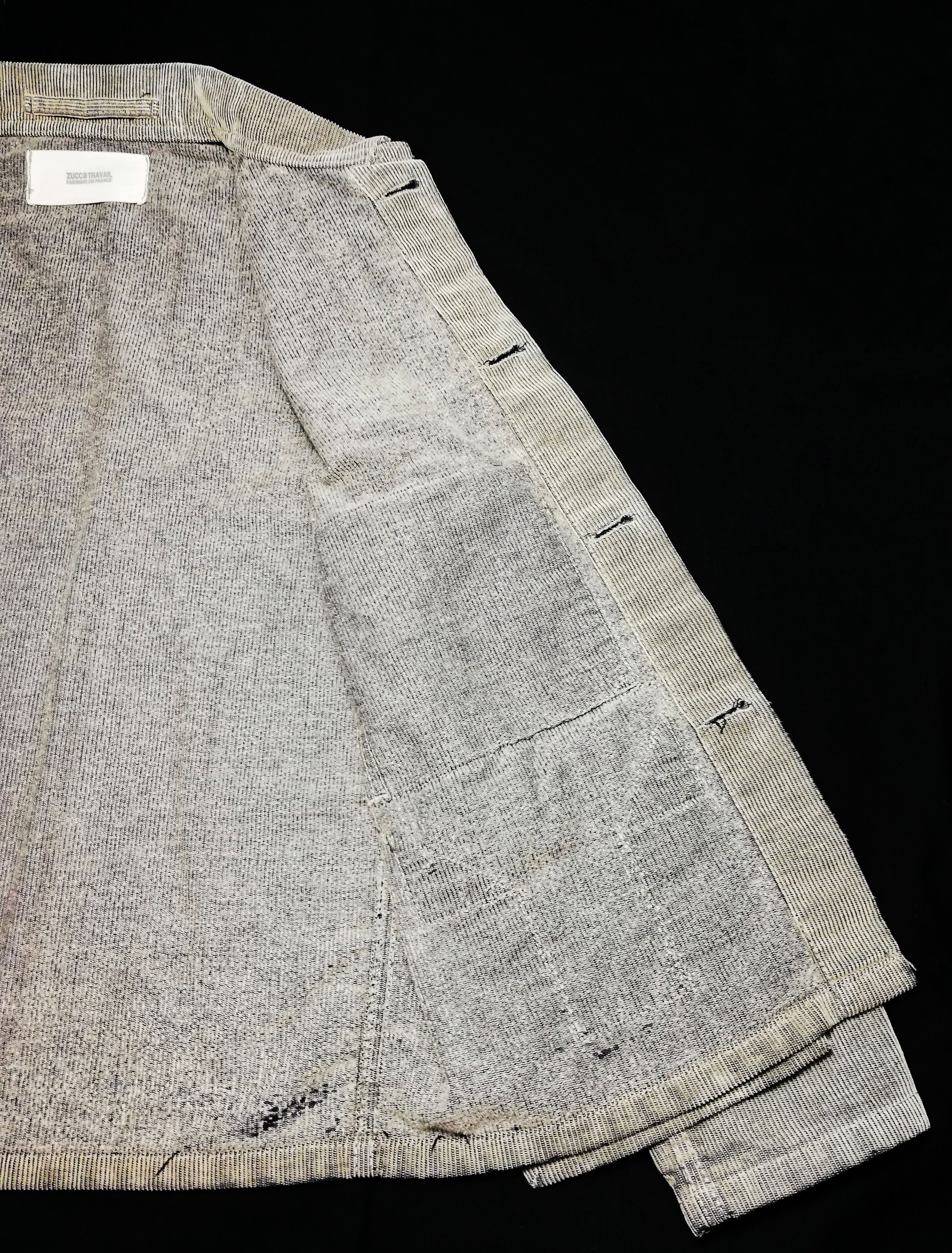 CABANE de ZUCCa × Designer 🔥Zucca Travail Fabfuque En France Cargo Pocket Corduroy🔥 Size US XS / EU 42 / 0 - 9 Thumbnail