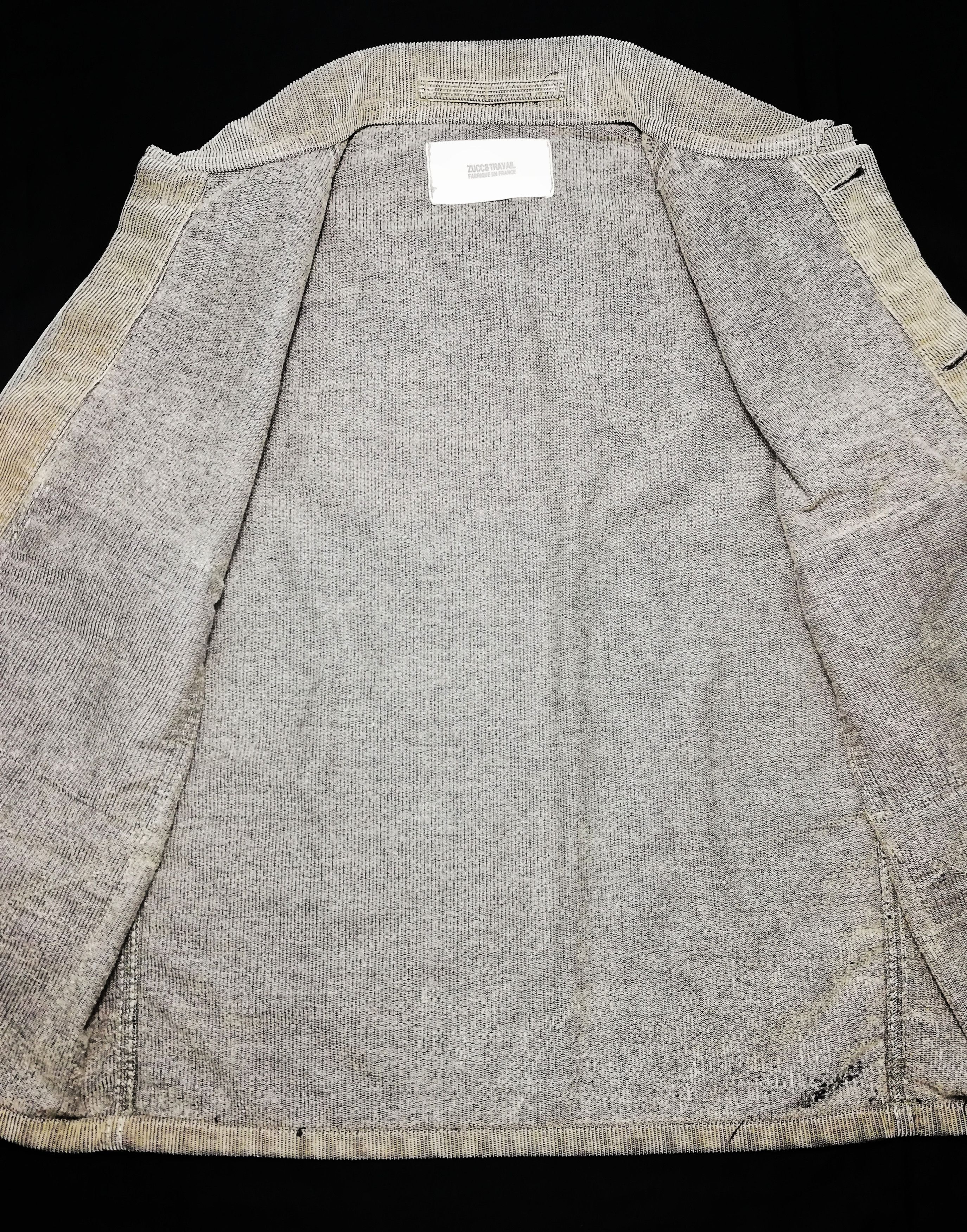 CABANE de ZUCCa × Designer 🔥Zucca Travail Fabfuque En France Cargo Pocket Corduroy🔥 Size US XS / EU 42 / 0 - 7 Thumbnail